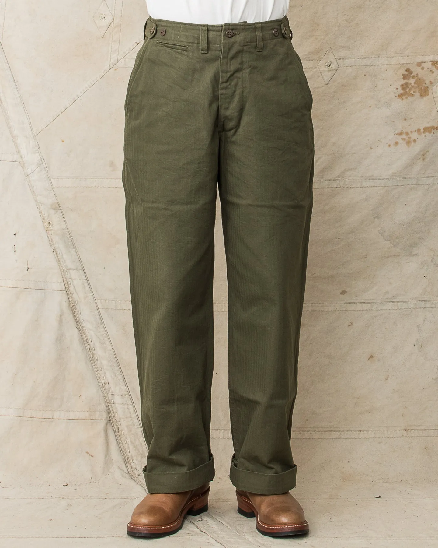 Buzz Rickson's M-43 HBT Twill Trousers BR42390
