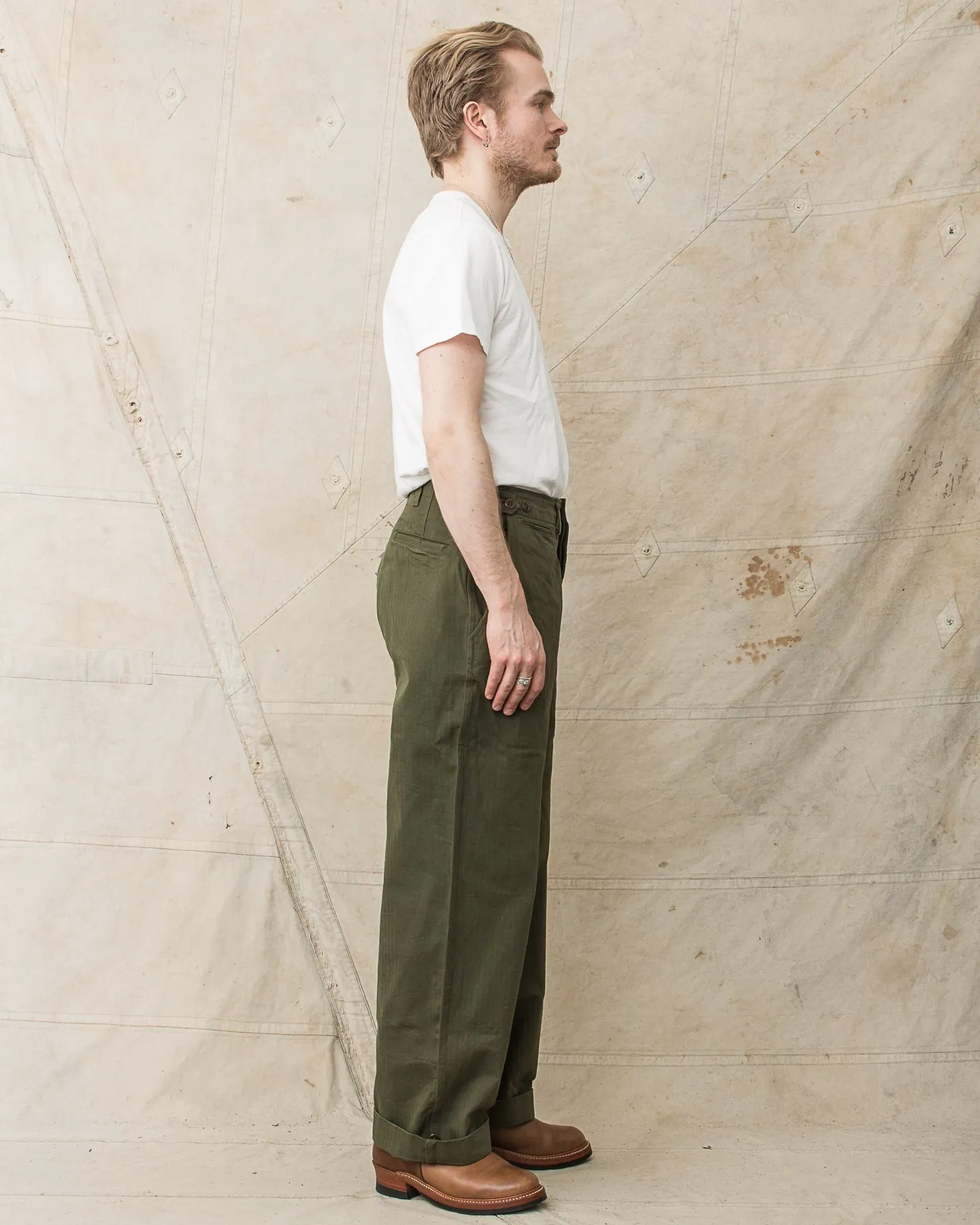 Buzz Rickson's M-43 HBT Twill Trousers BR42390