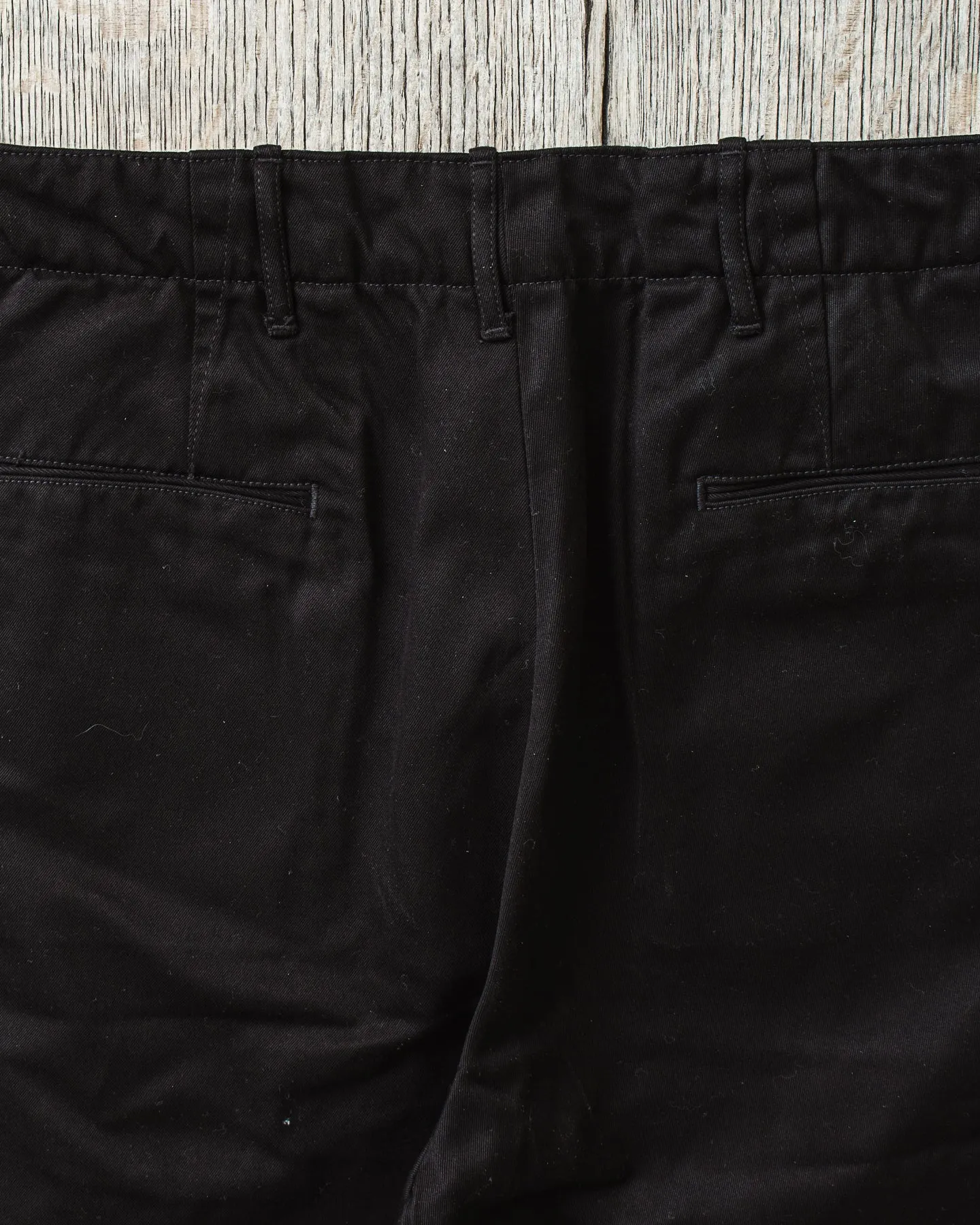 Buzz Rickson's Military Chinos 1945 Model Shorts Black BR52381