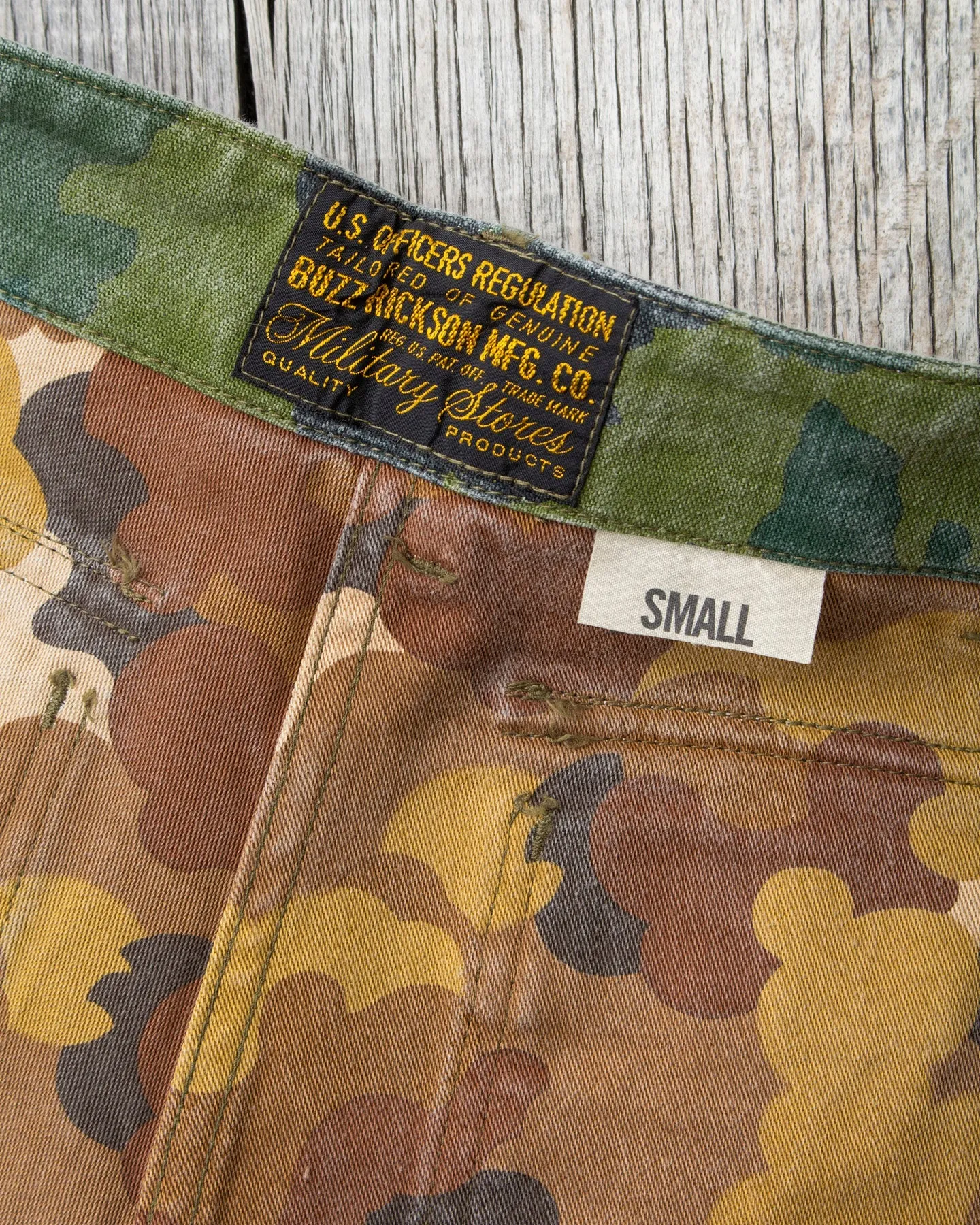 Buzz Rickson's Mitchell Pattern Camouflage Trousers Civilian Model