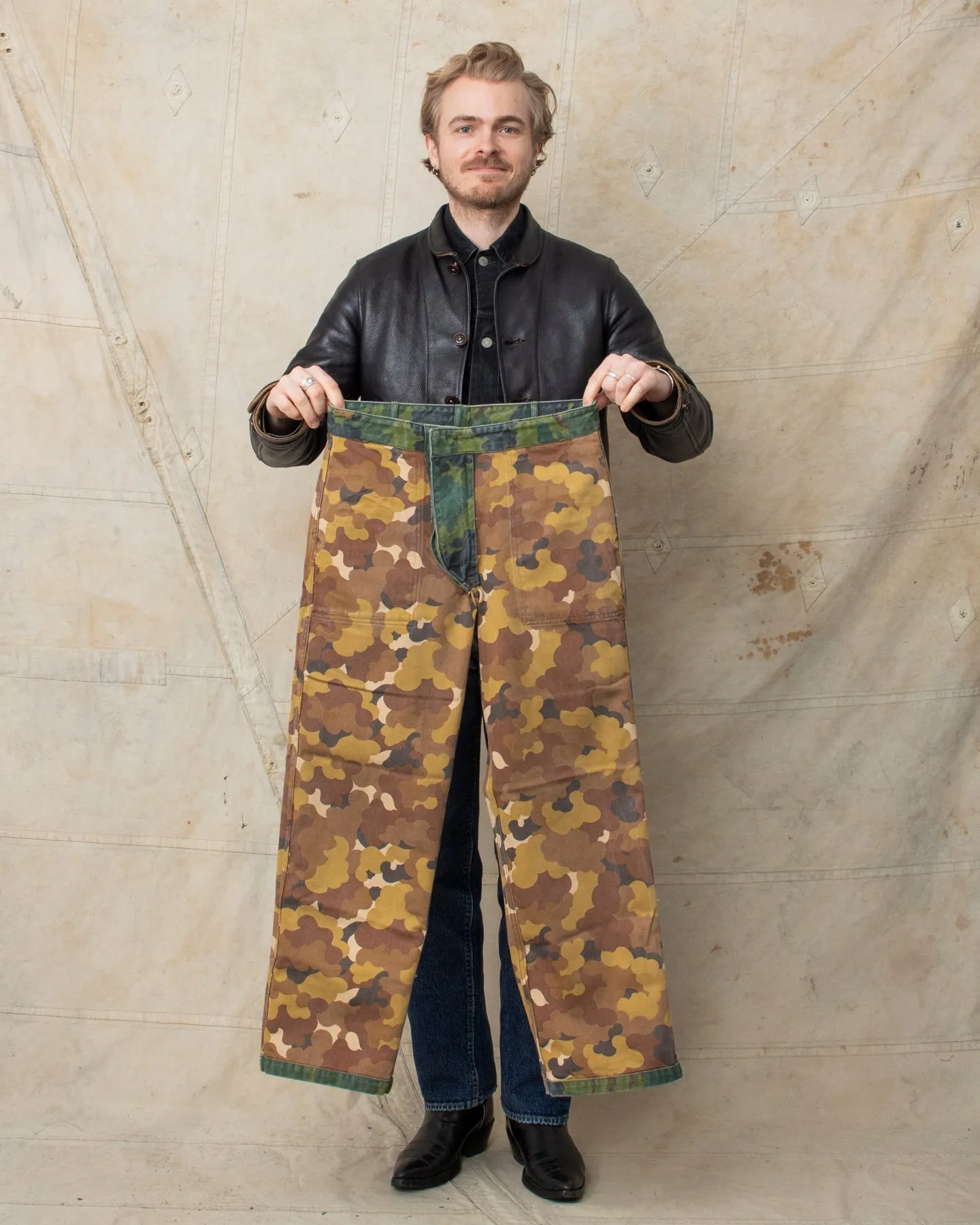 Buzz Rickson's Mitchell Pattern Camouflage Trousers Civilian Model