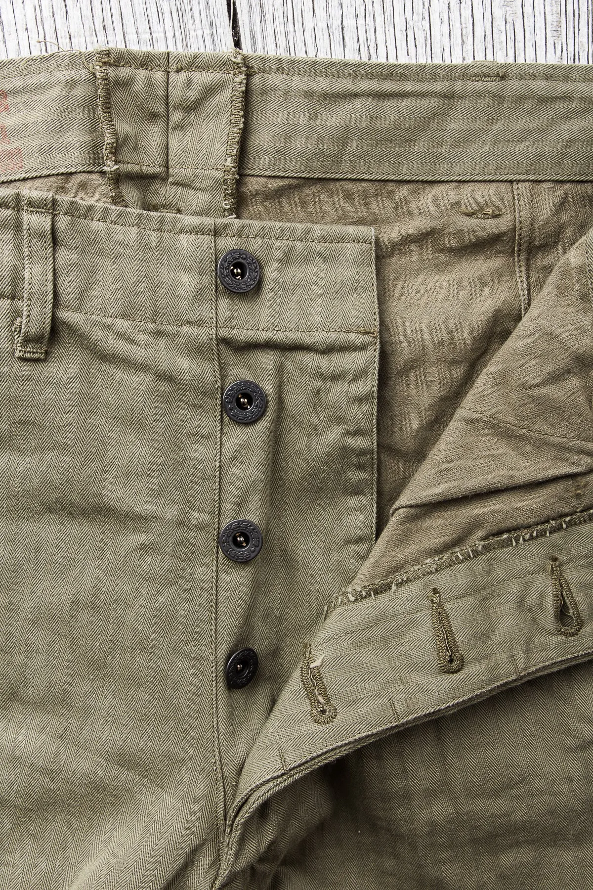 Buzz Rickson's US Navy N3 HBT Twill Trousers