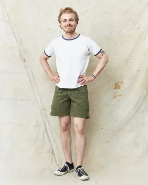 Buzz Rickson's USMC P-44 HBT Twill "Monkey" Shorts BR52388