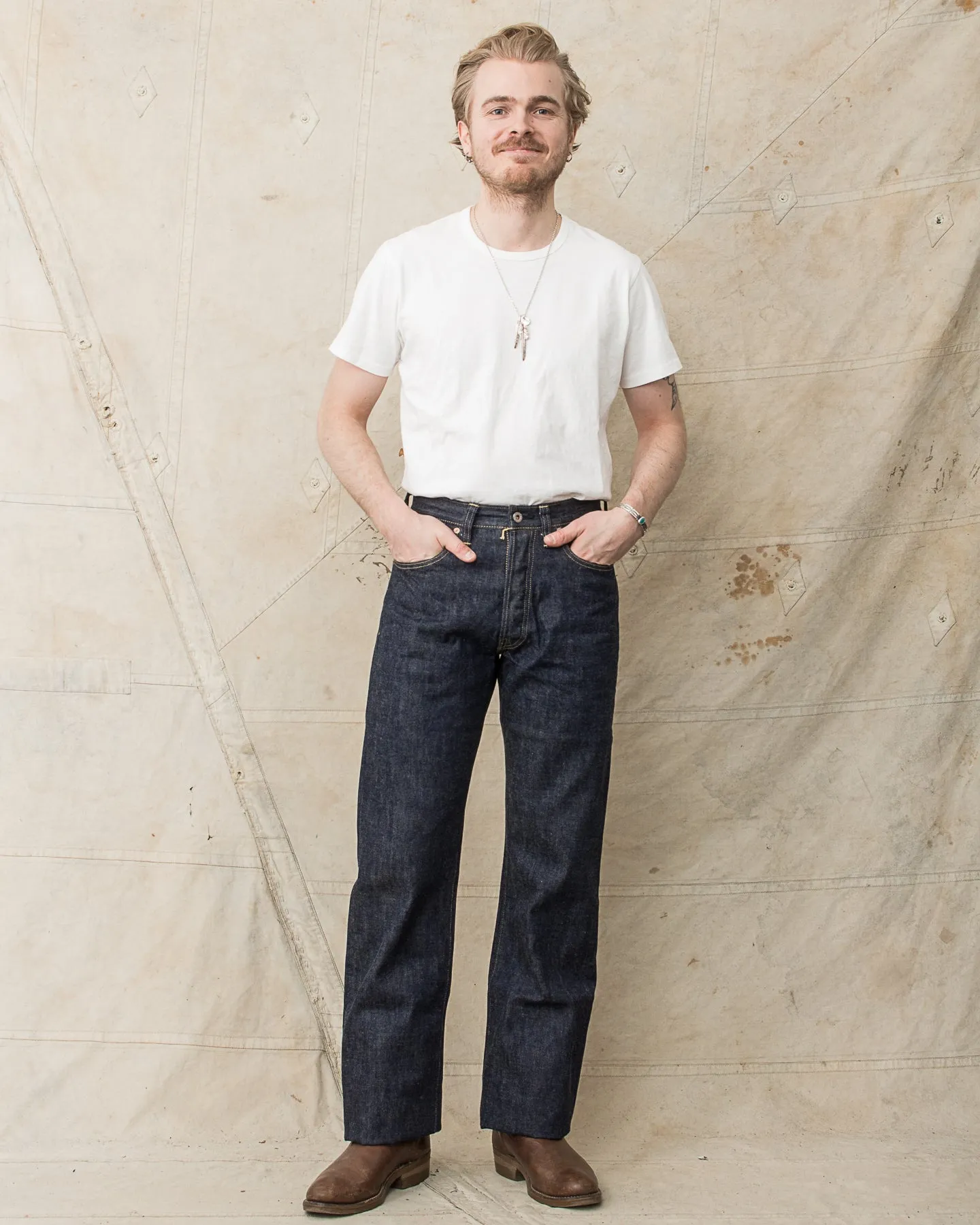 Buzz Rickson's World War II Waist Overalls Jeans BR43041