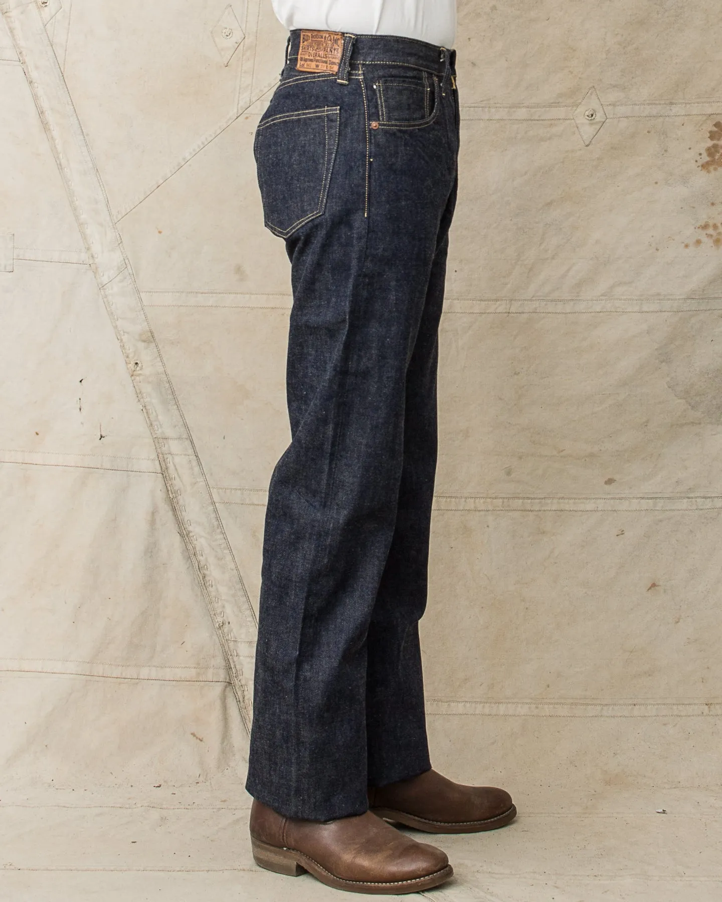 Buzz Rickson's World War II Waist Overalls Jeans BR43041