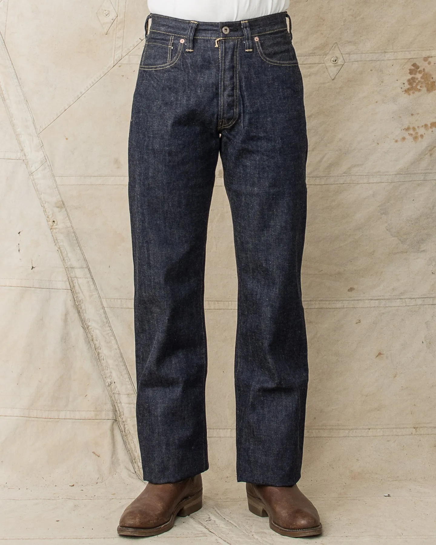 Buzz Rickson's World War II Waist Overalls Jeans BR43041