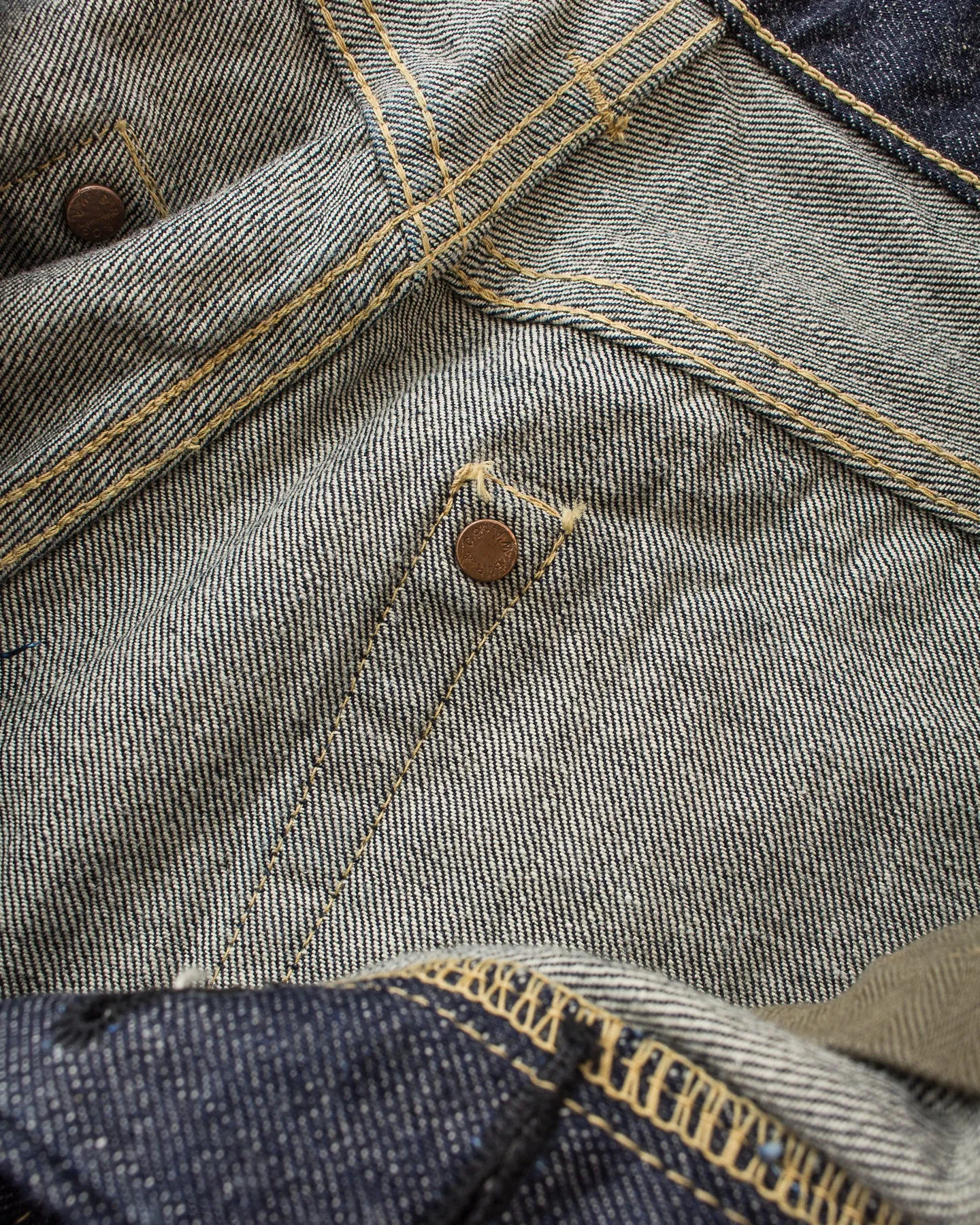 Buzz Rickson's World War II Waist Overalls Jeans BR43041