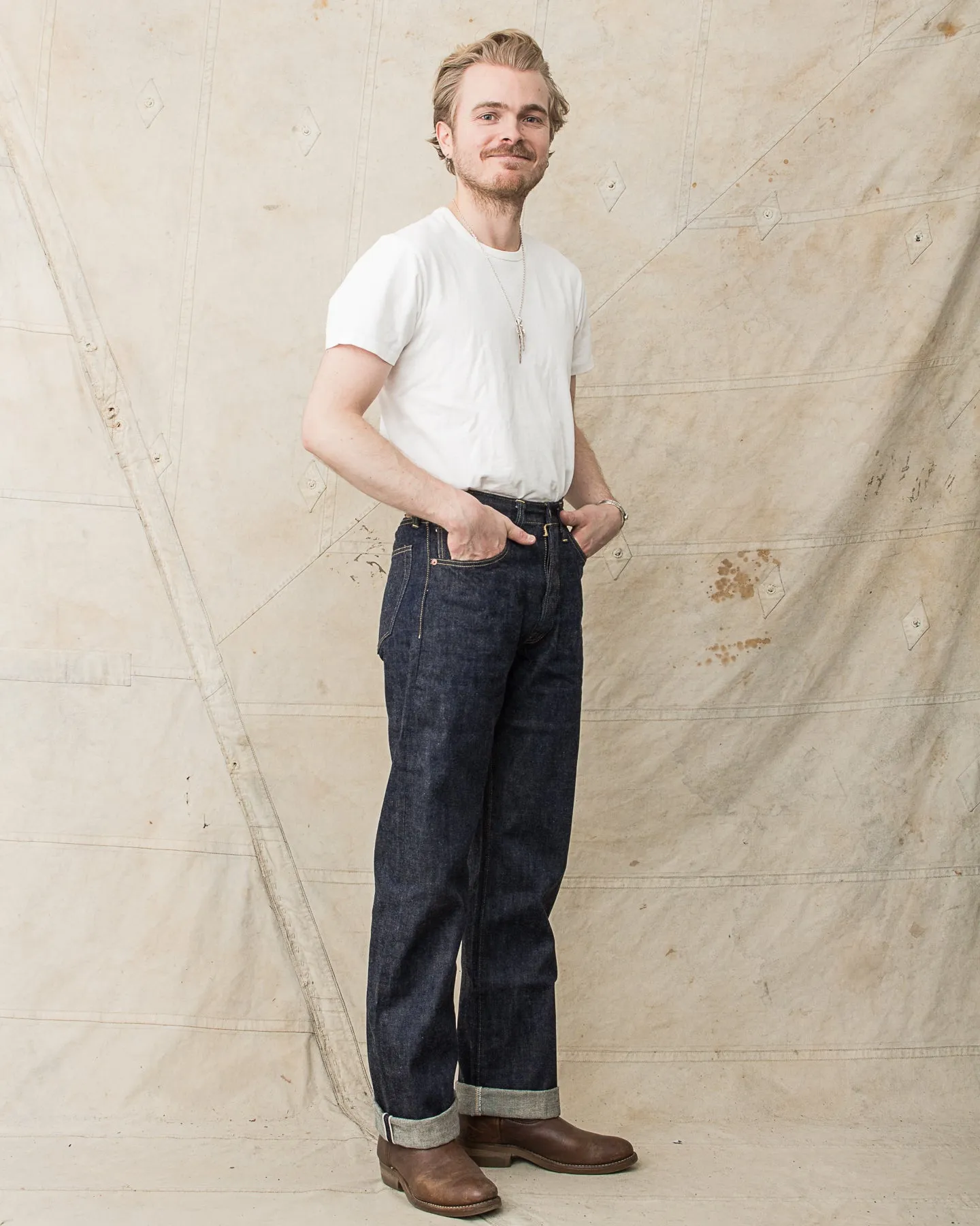 Buzz Rickson's World War II Waist Overalls Jeans BR43041