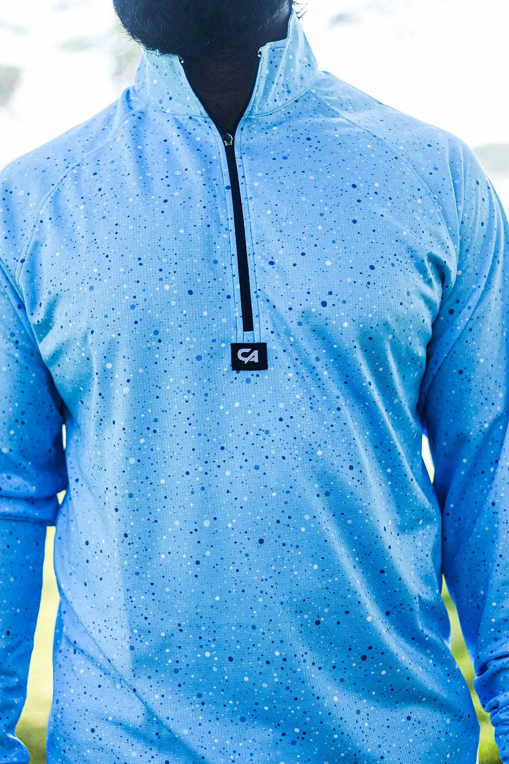 CA Dry-Tech Jersey | Blue Paint Splatter