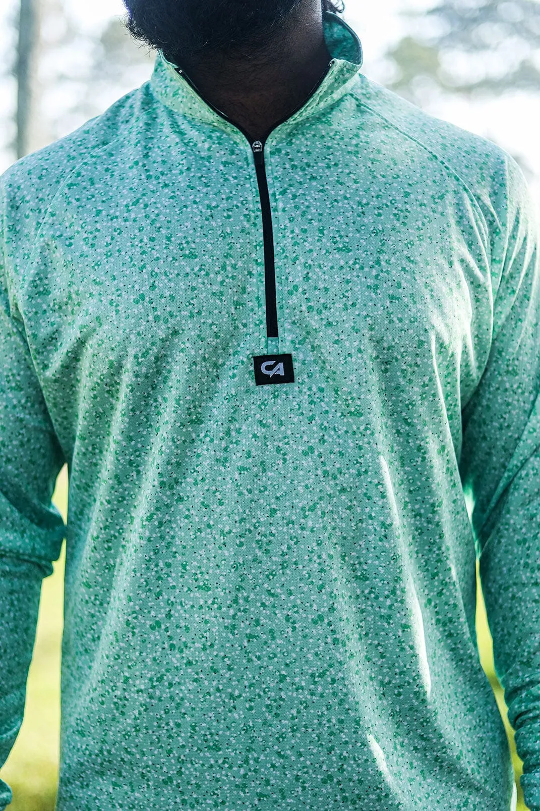 CA Dry-Tech Jersey | Green Splatter