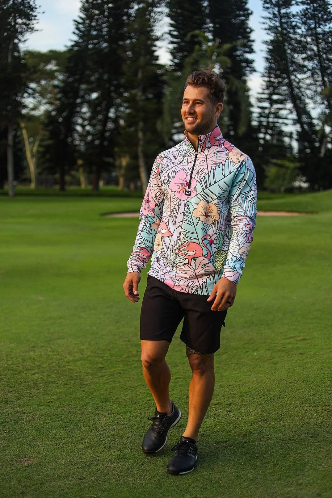 CA Dry-Tech Jersey | Pastel Jungle