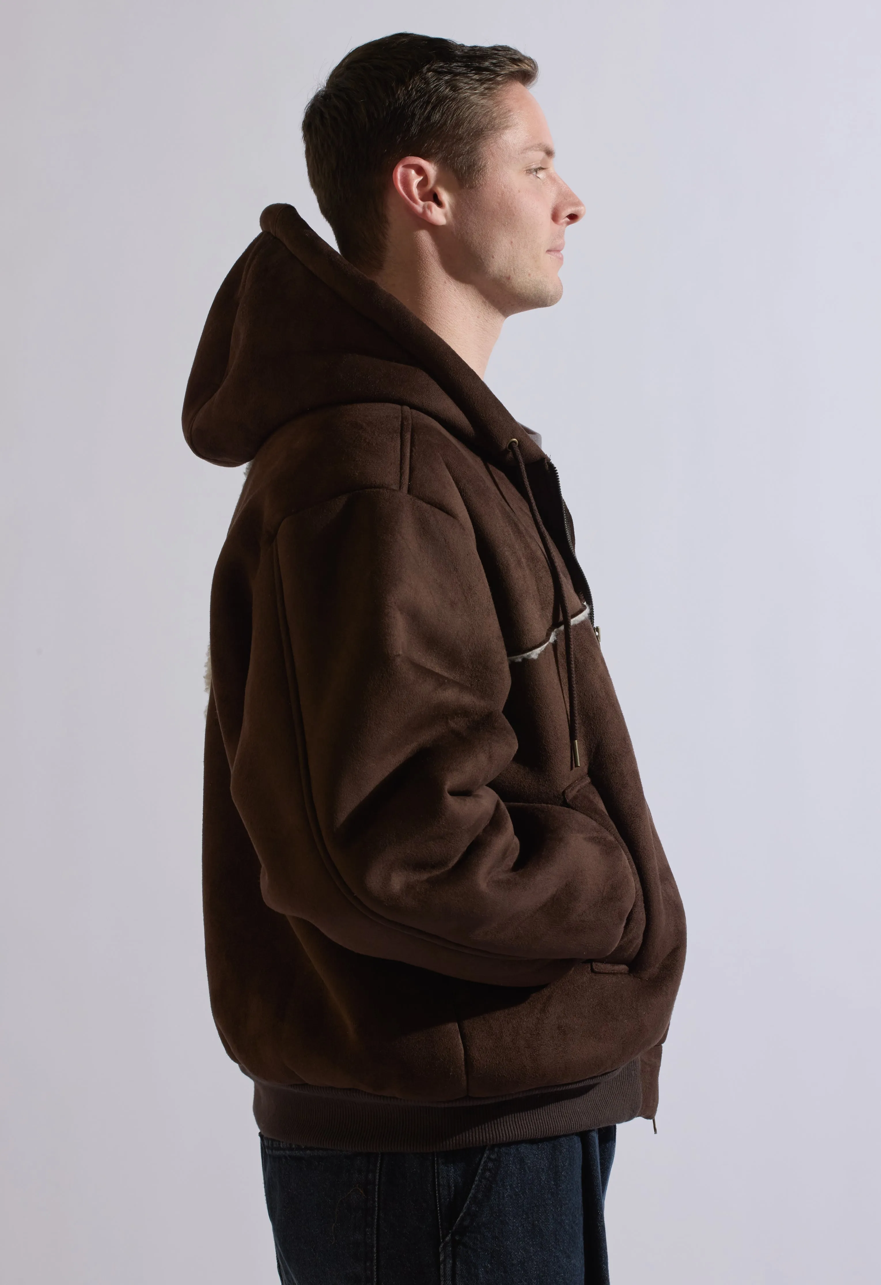 Cacao Sherpa Hoodie