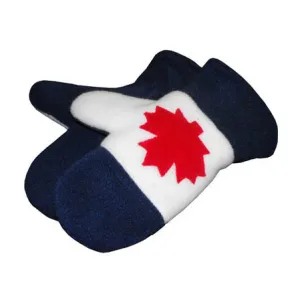 CANADA REVERSIBLE MITTENS NAVY