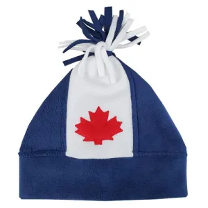 CANADA SHORT FRINGE TOQUE NAVY