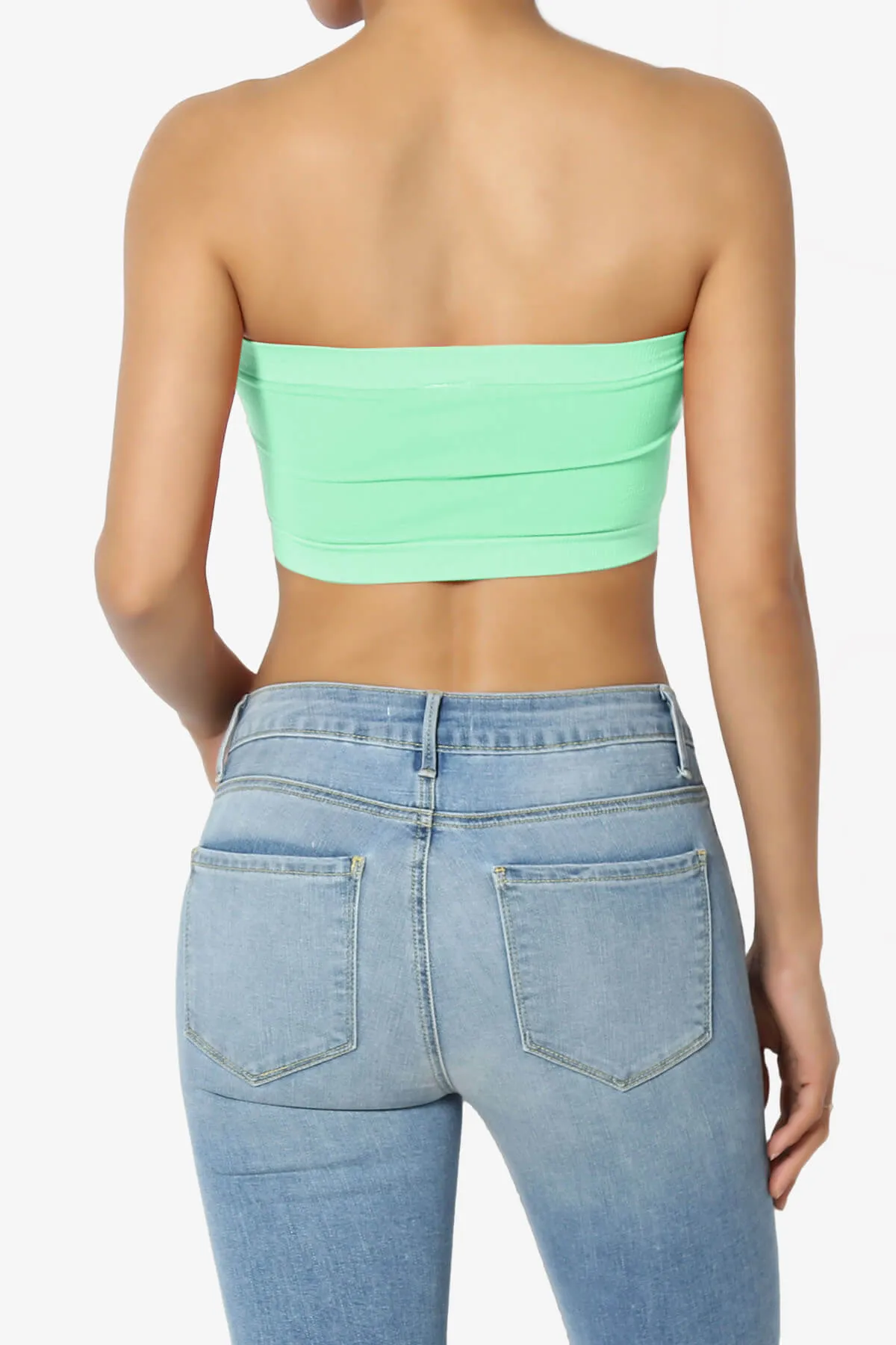 Candid Removable Pad Bandeau Bra Top