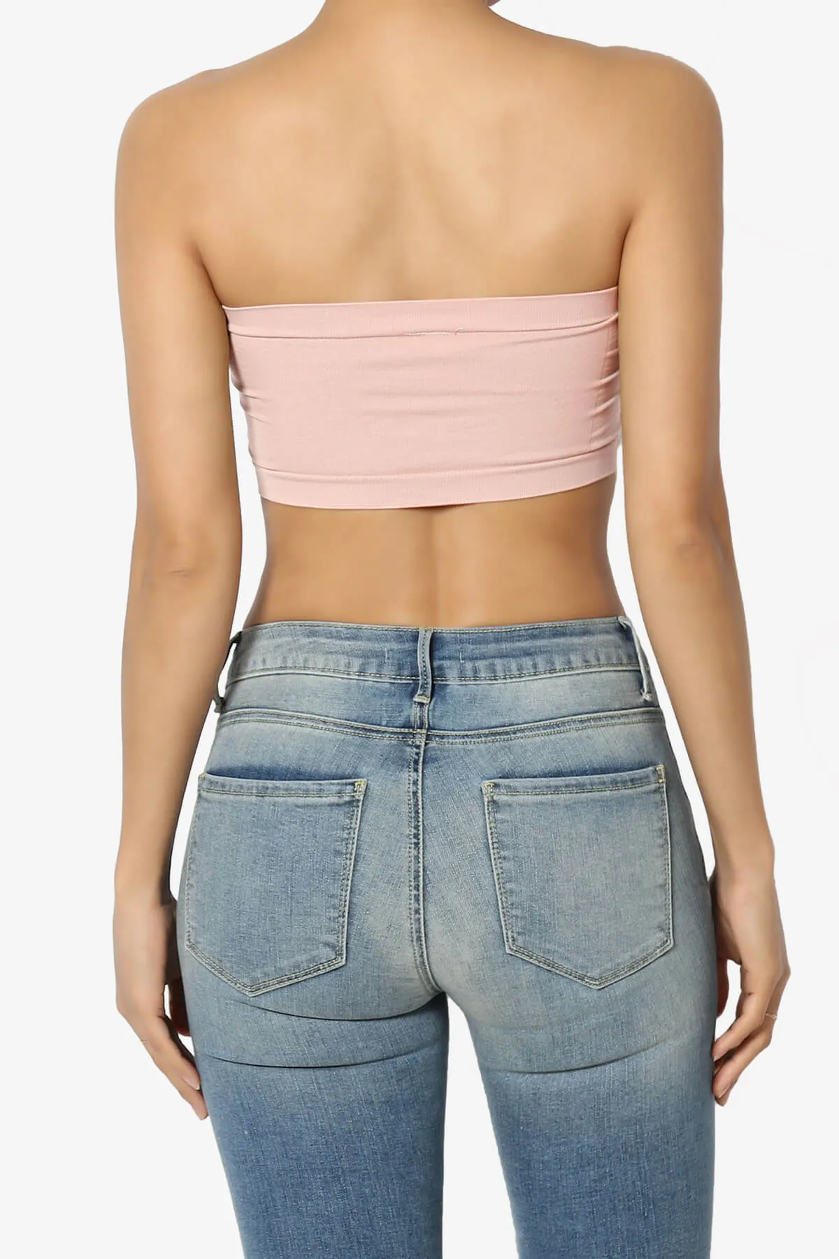 Candid Removable Pad Bandeau Bra Top