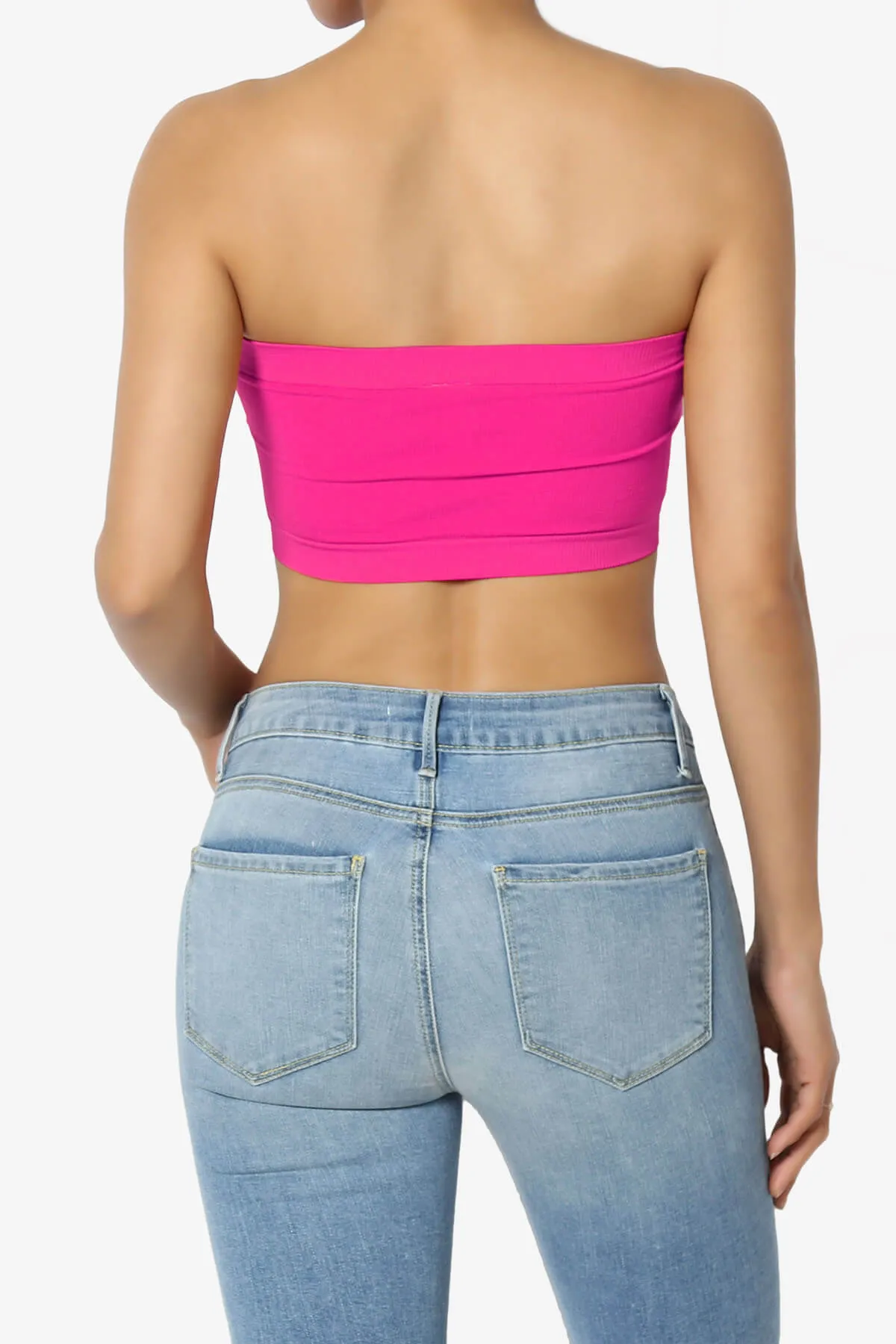 Candid Removable Pad Bandeau Bra Top