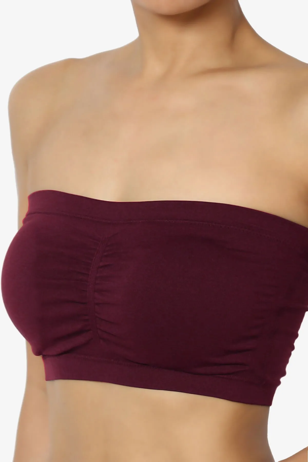 Candid Removable Pad Bandeau Bra Top