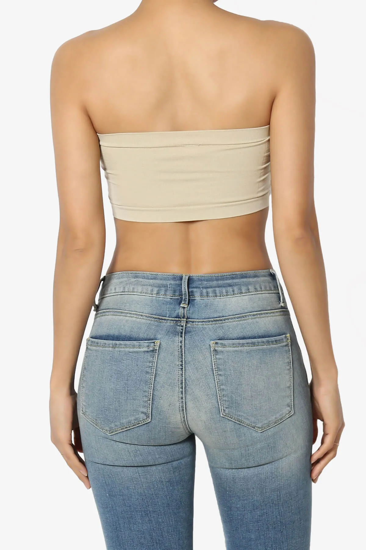 Candid Removable Pad Bandeau Bra Top