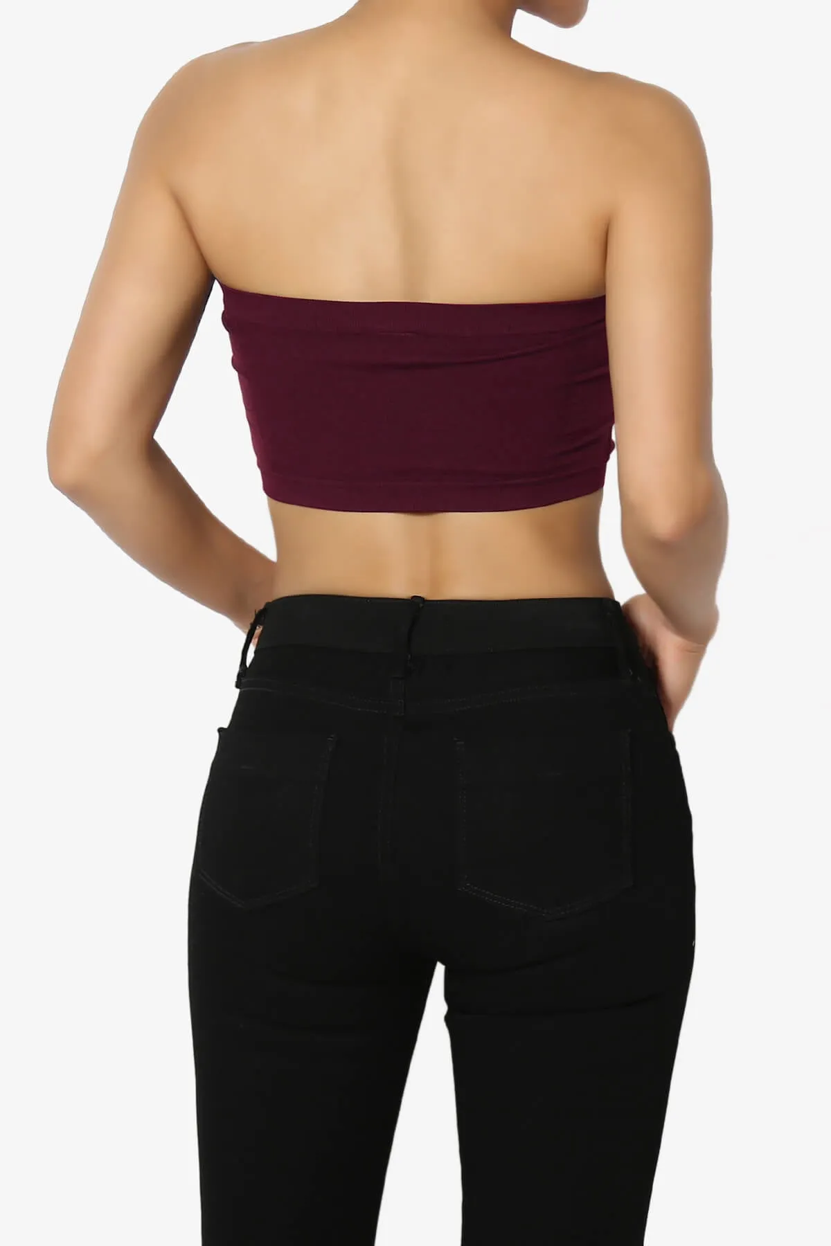 Candid Removable Pad Bandeau Bra Top