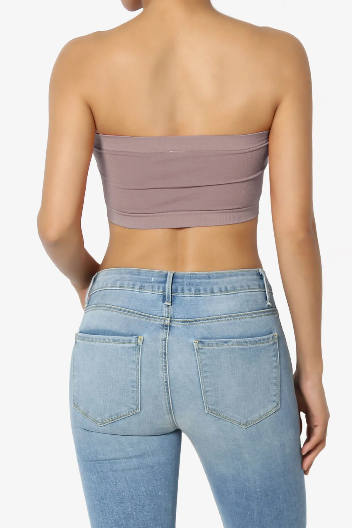 Candid Removable Pad Bandeau Bra Top