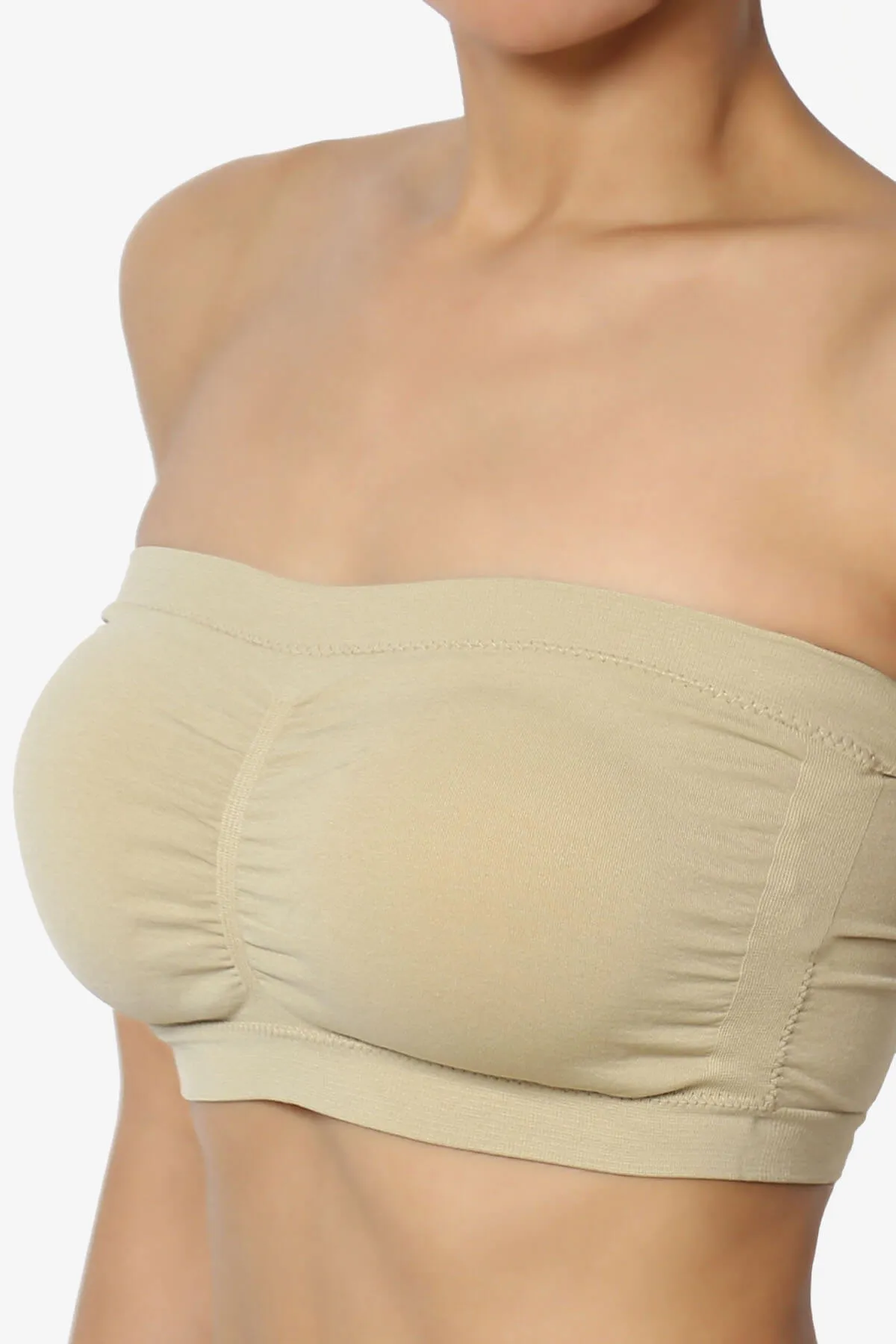 Candid Removable Pad Bandeau Bra Top