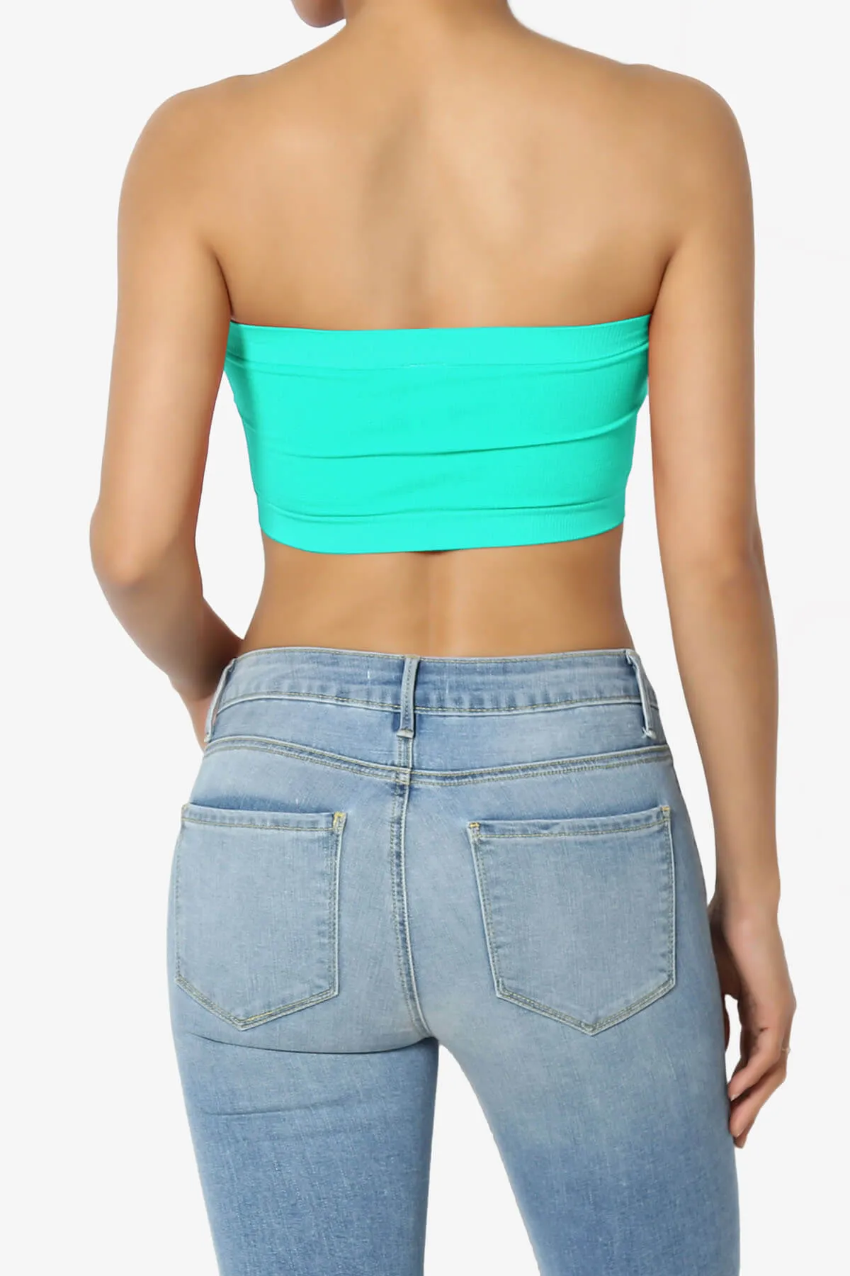Candid Removable Pad Bandeau Bra Top