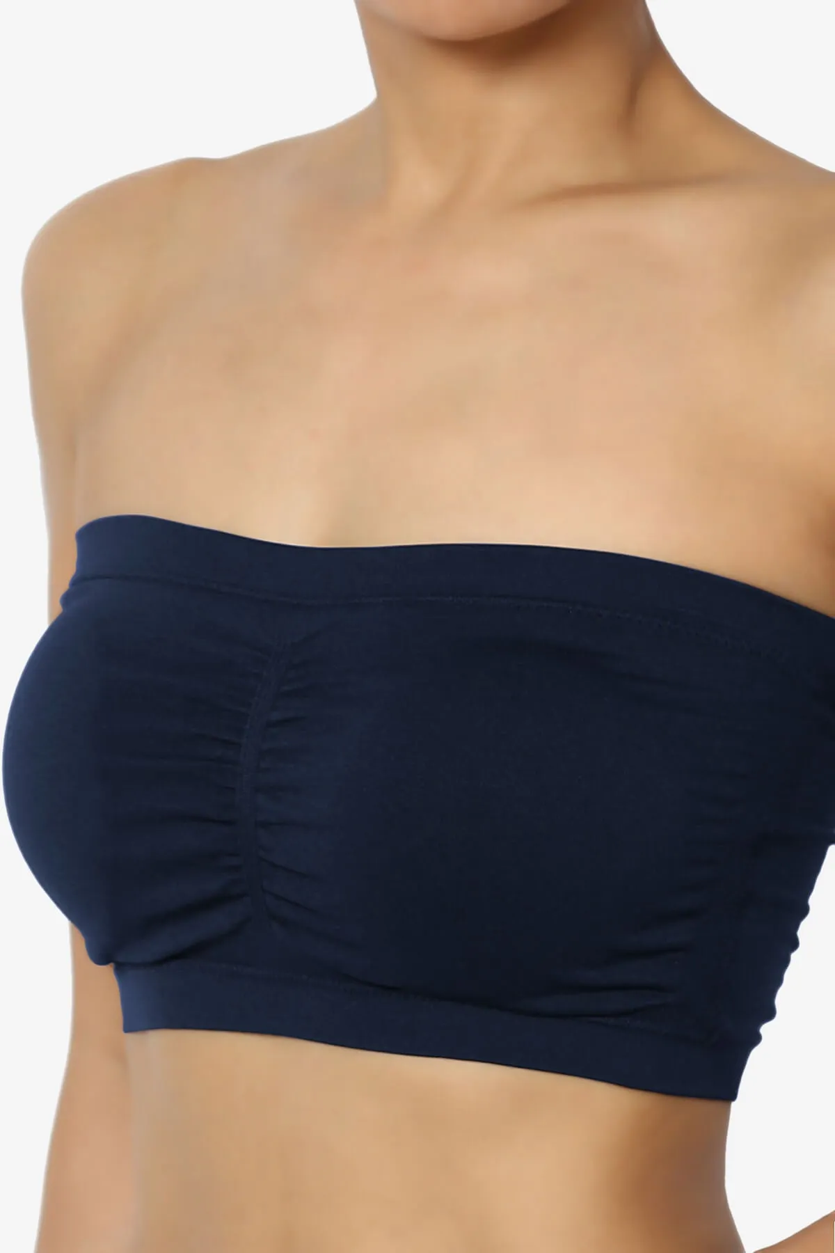 Candid Removable Pad Bandeau Bra Top
