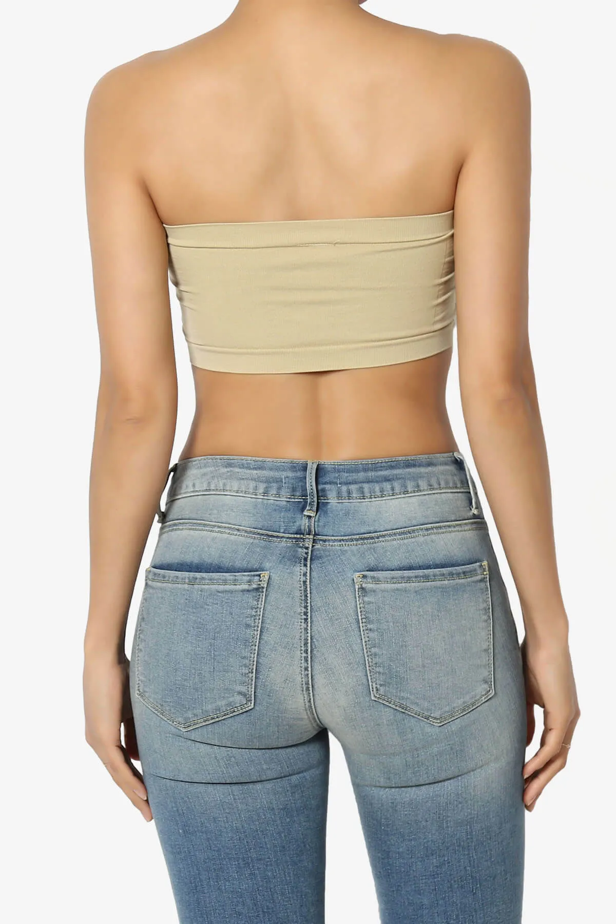 Candid Removable Pad Bandeau Bra Top