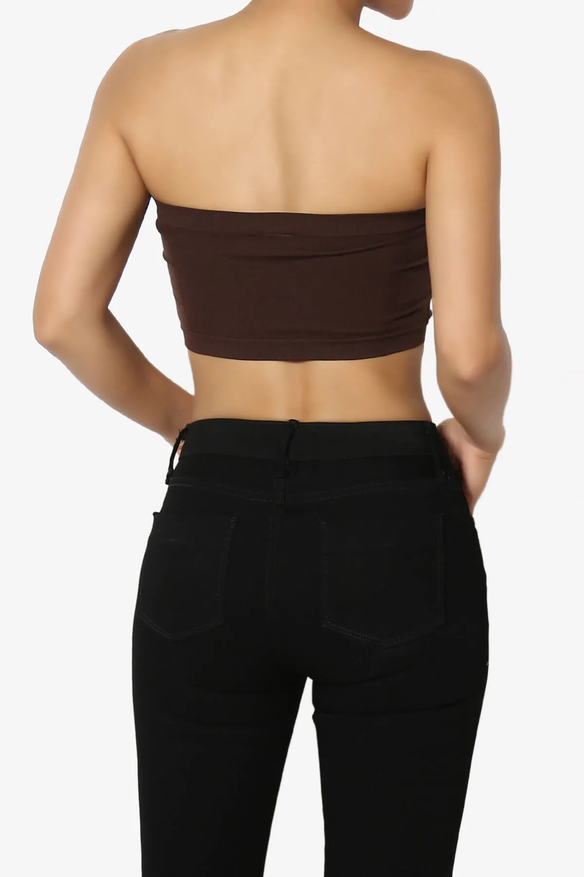 Candid Removable Pad Bandeau Bra Top
