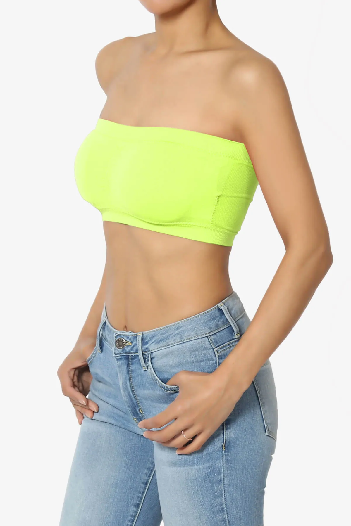 Candid Removable Pad Bandeau Bra Top