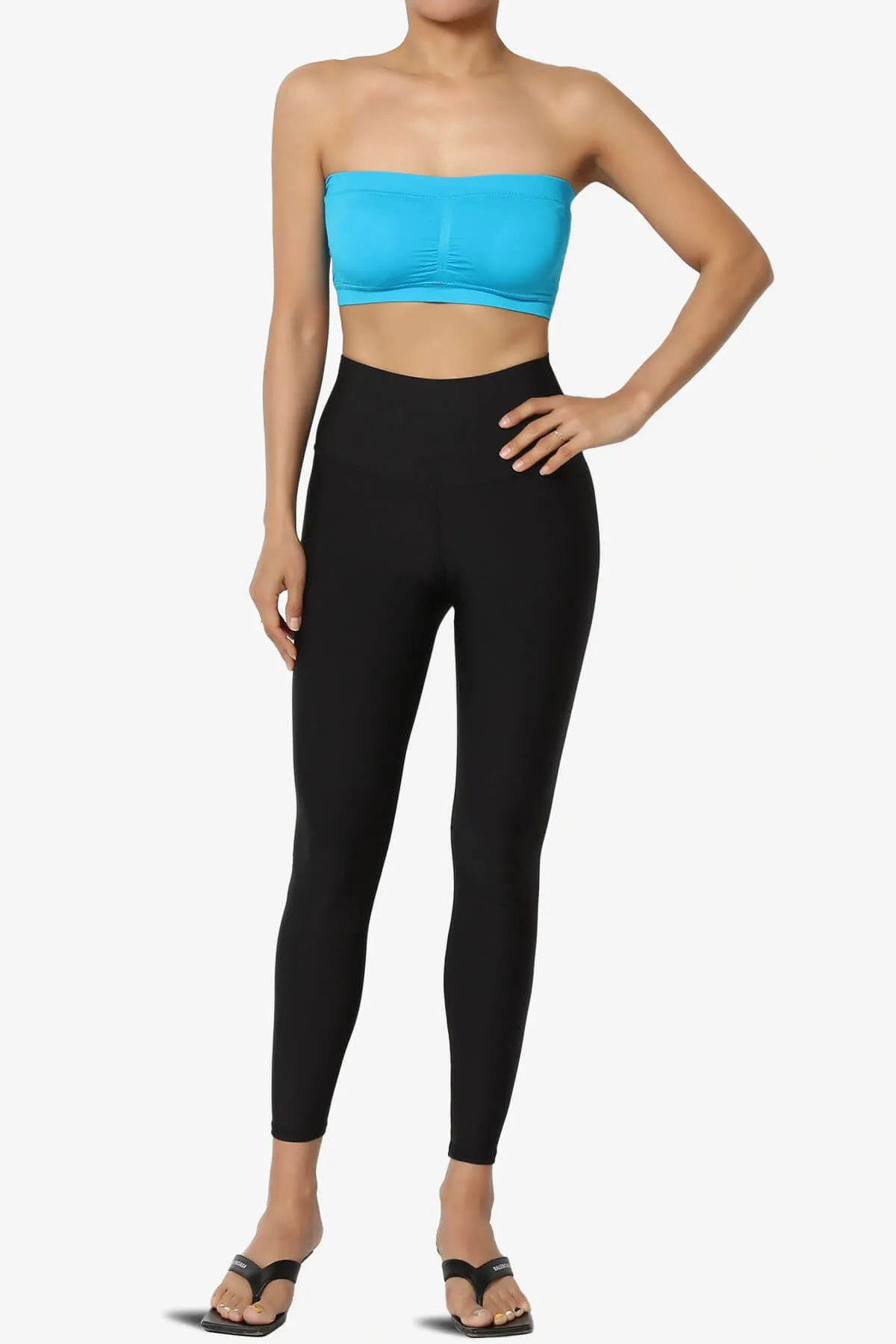 Candid Removable Pad Bandeau Bra Top