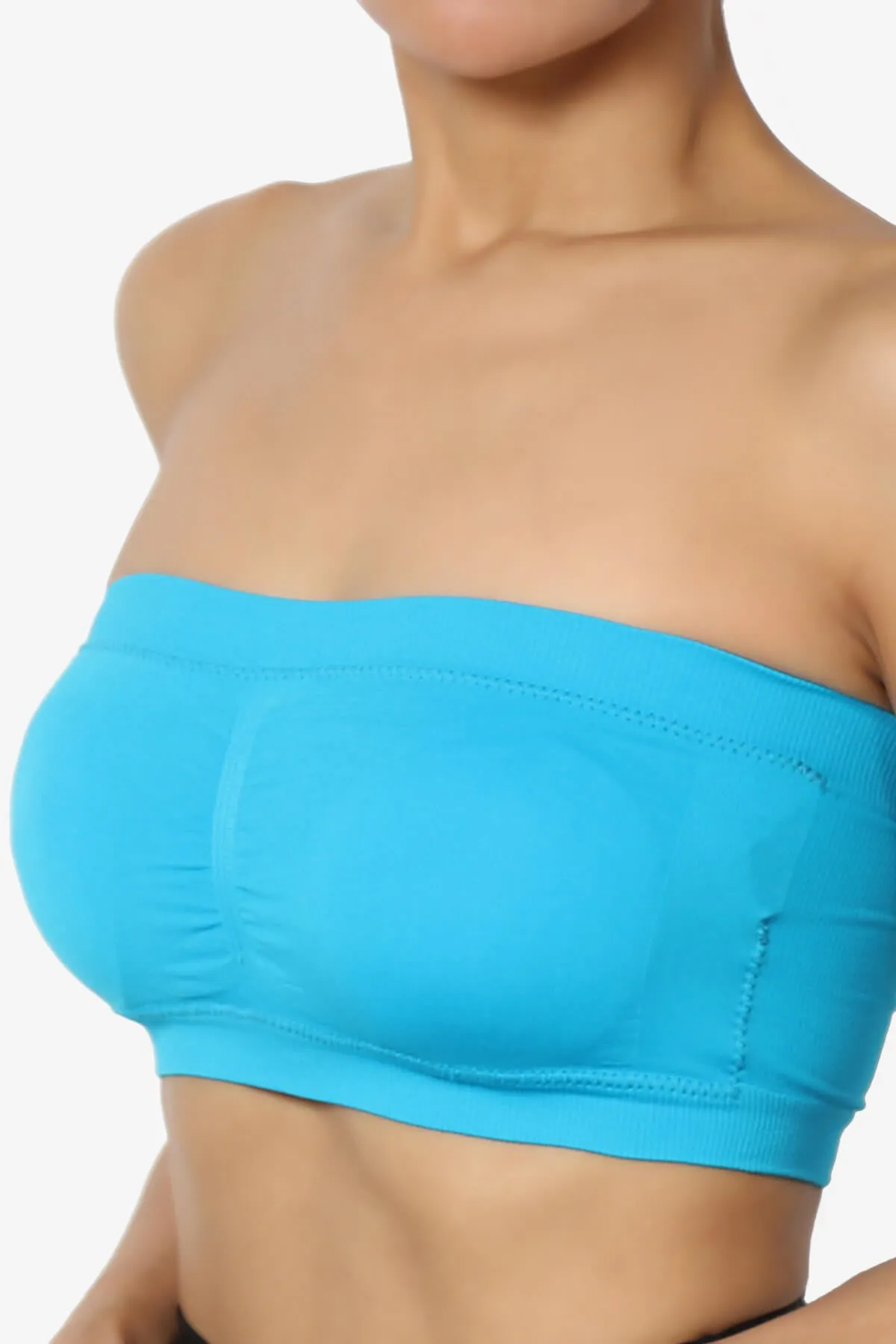 Candid Removable Pad Bandeau Bra Top