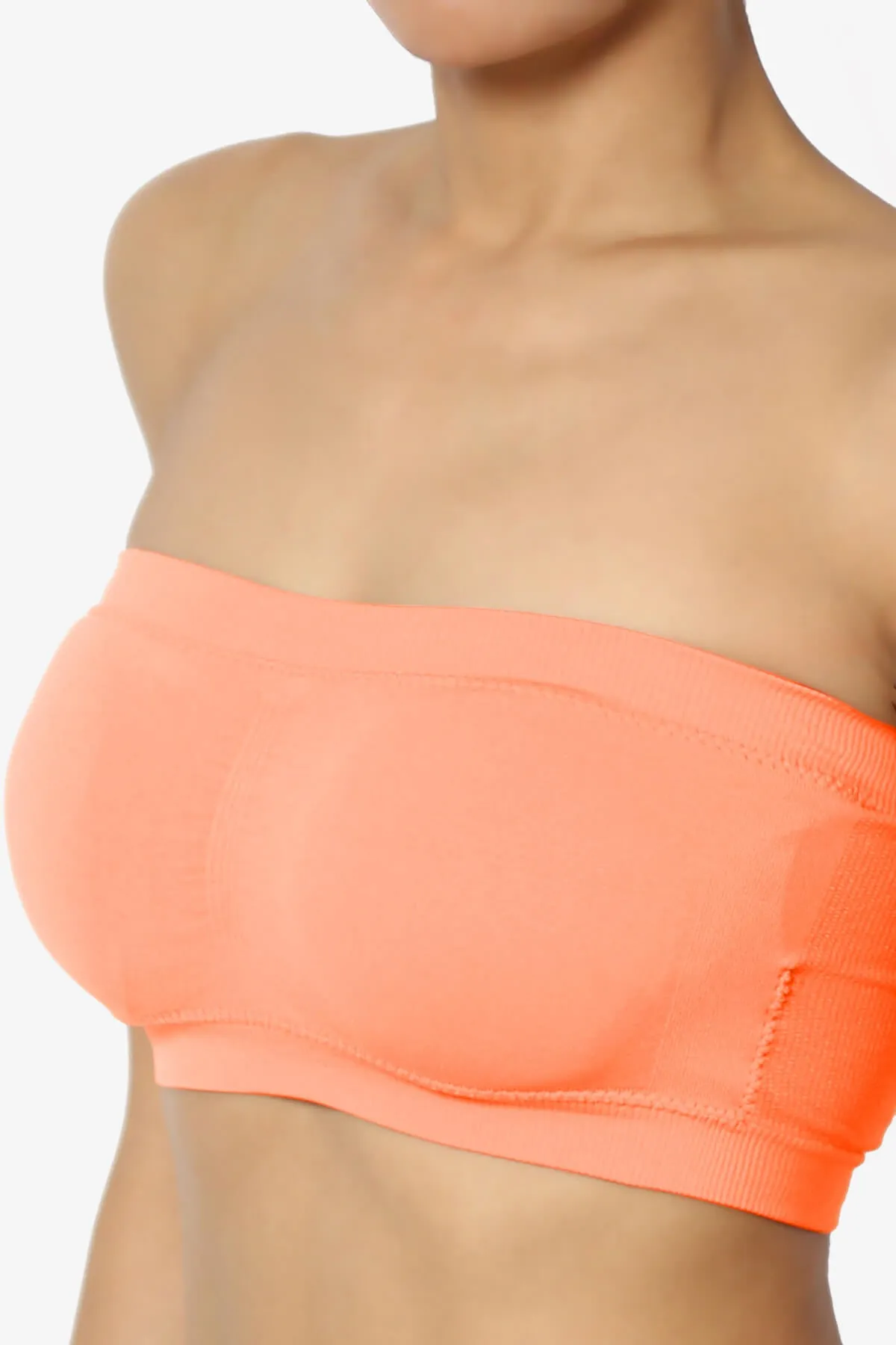 Candid Removable Pad Bandeau Bra Top