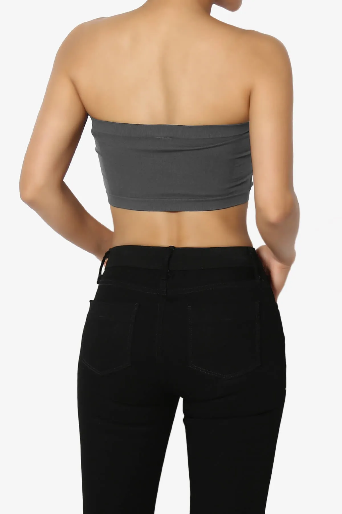 Candid Removable Pad Bandeau Bra Top