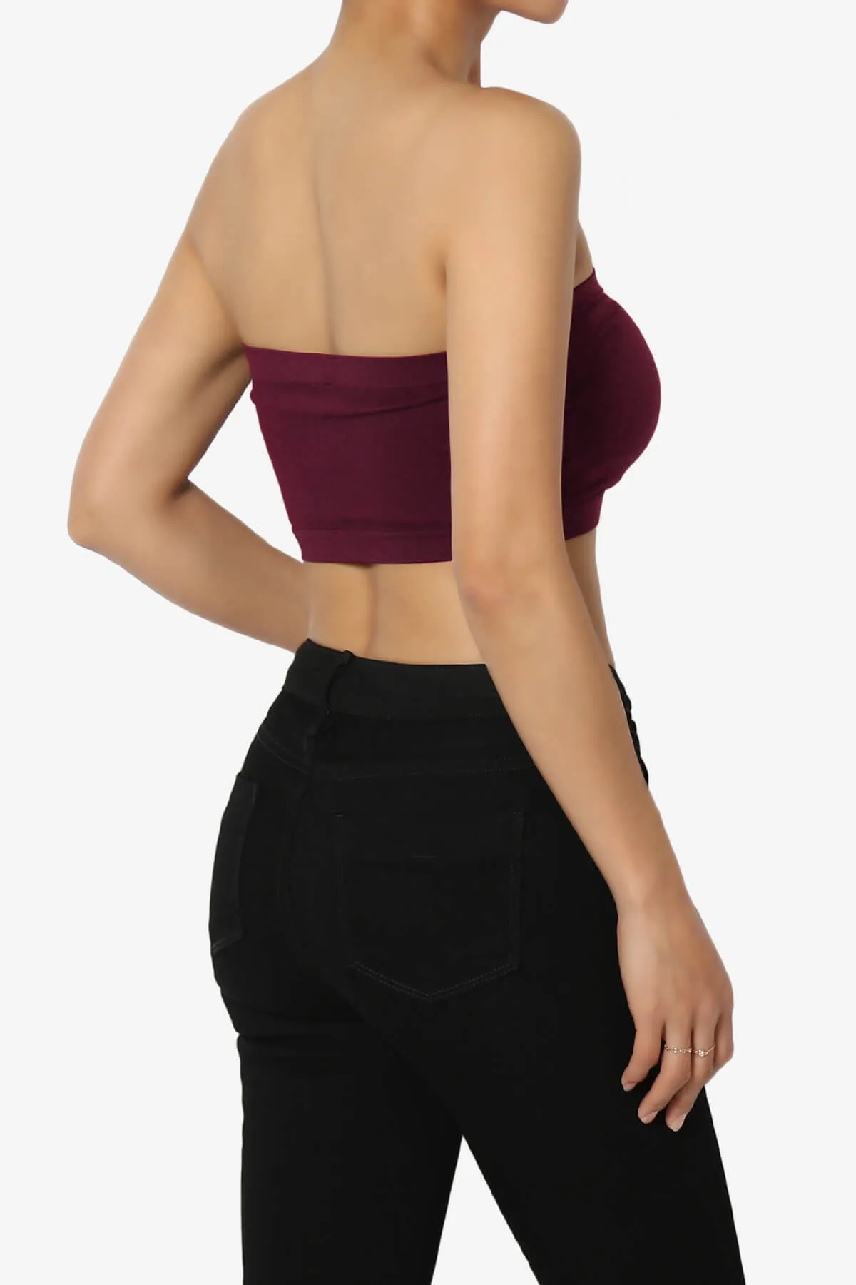 Candid Removable Pad Bandeau Bra Top