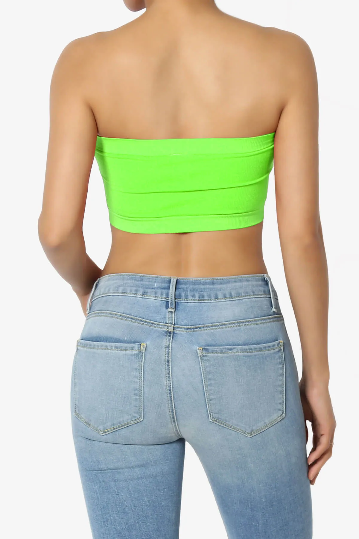 Candid Removable Pad Bandeau Bra Top