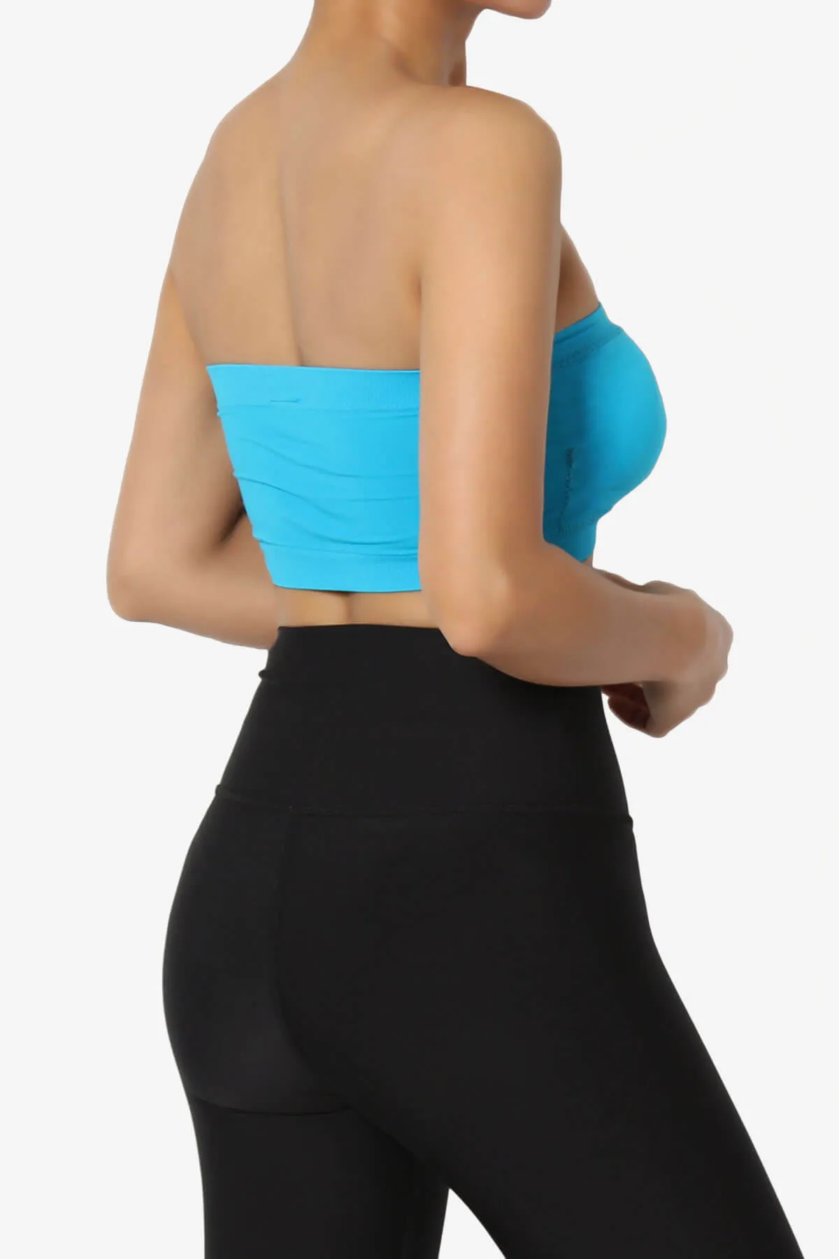 Candid Removable Pad Bandeau Bra Top