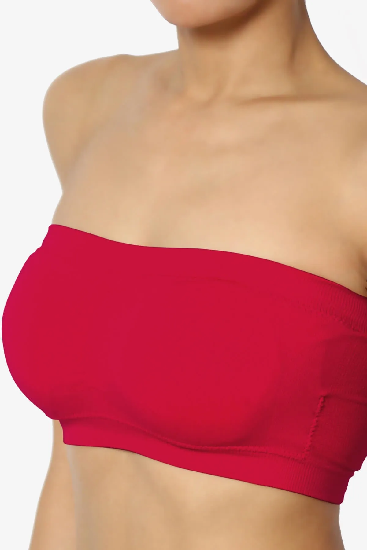 Candid Removable Pad Bandeau Bra Top