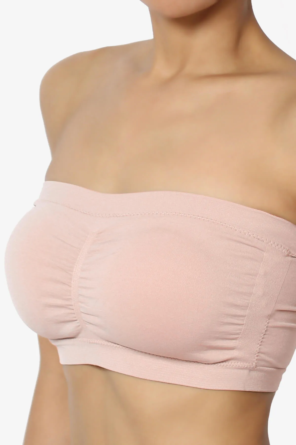 Candid Removable Pad Bandeau Bra Top