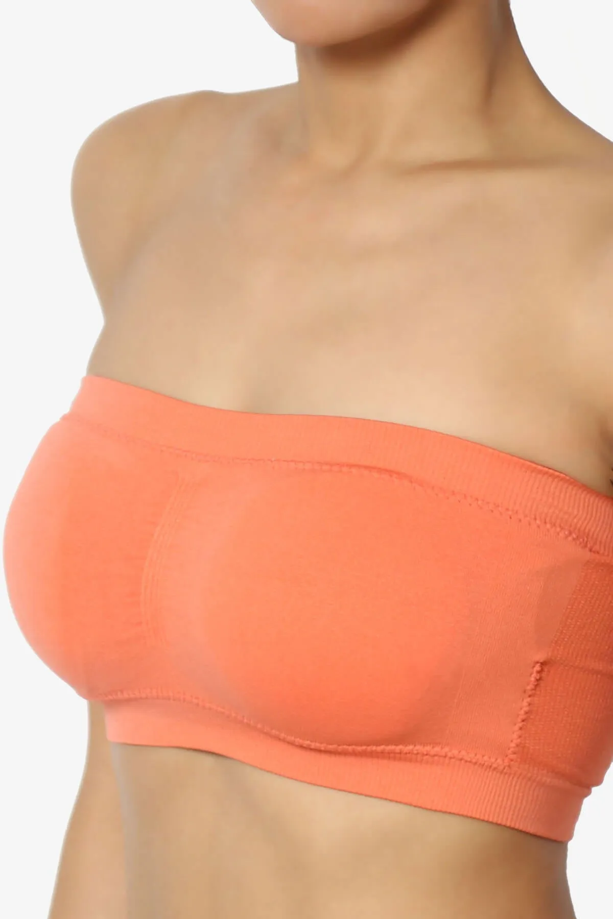 Candid Removable Pad Bandeau Bra Top