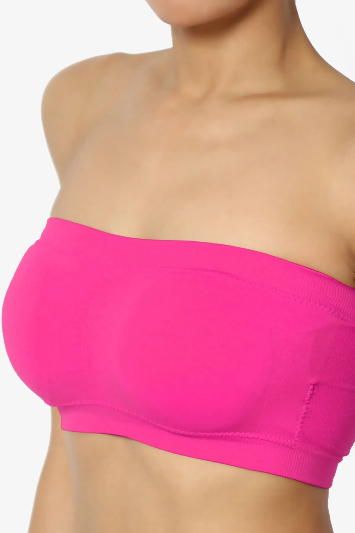 Candid Removable Pad Bandeau Bra Top