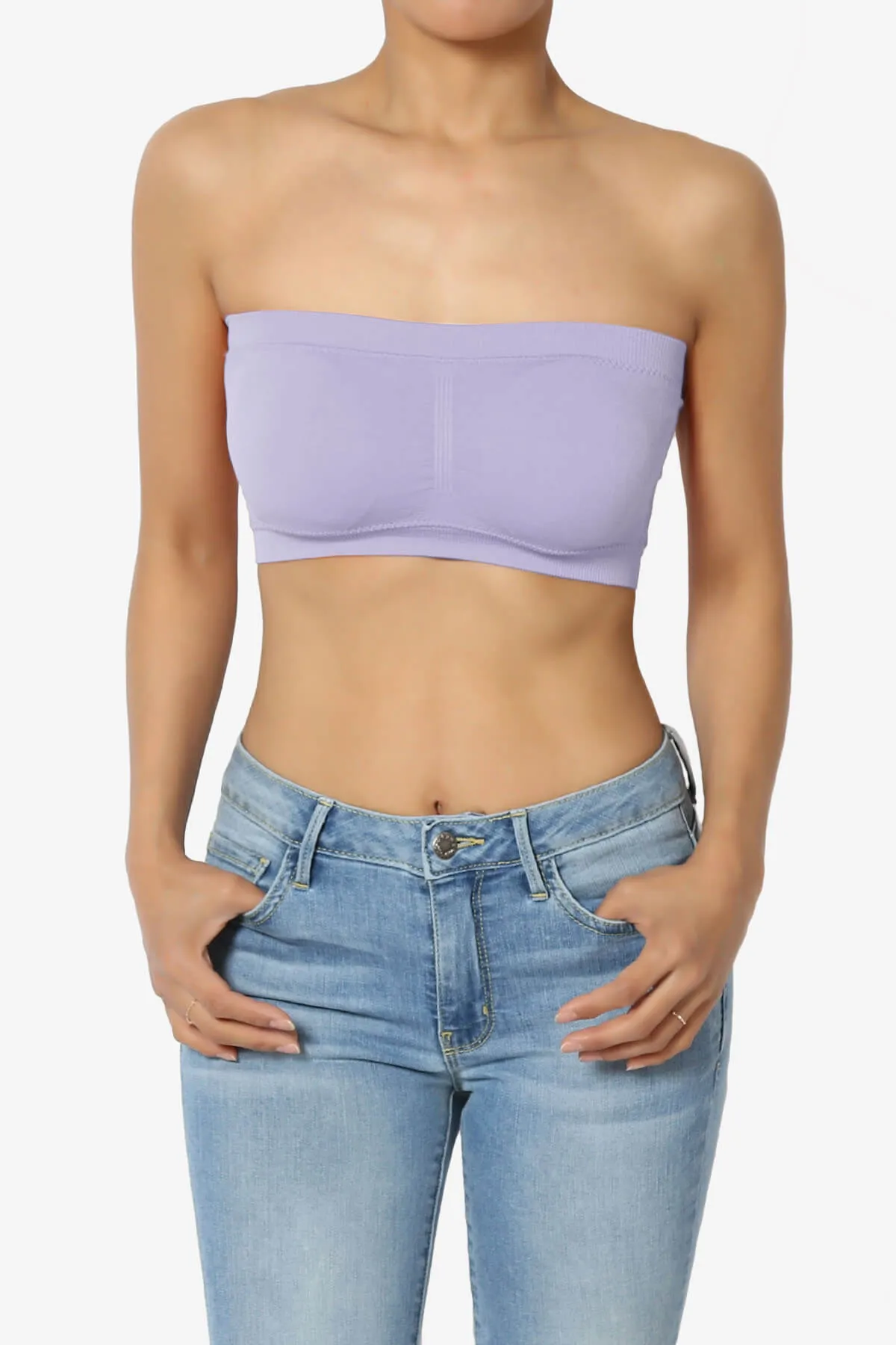 Candid Removable Pad Bandeau Bra Top