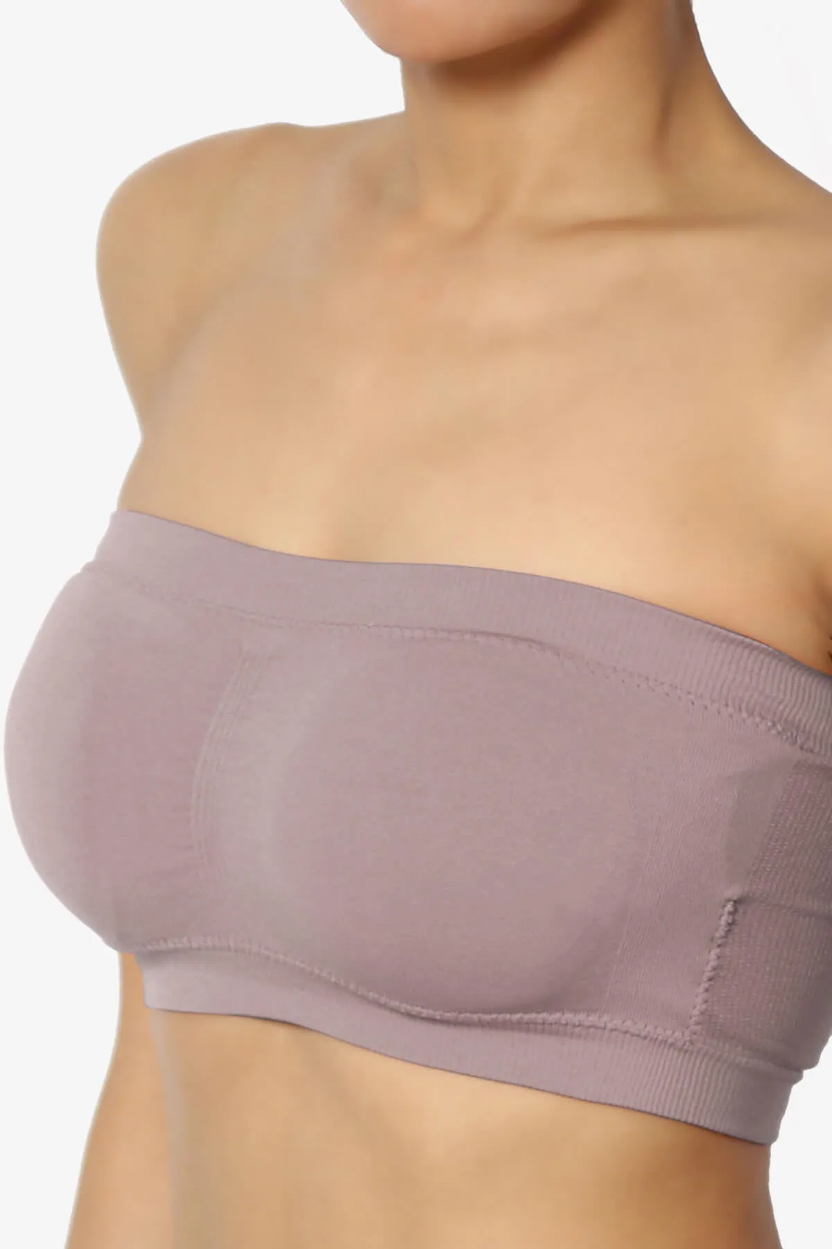Candid Removable Pad Bandeau Bra Top