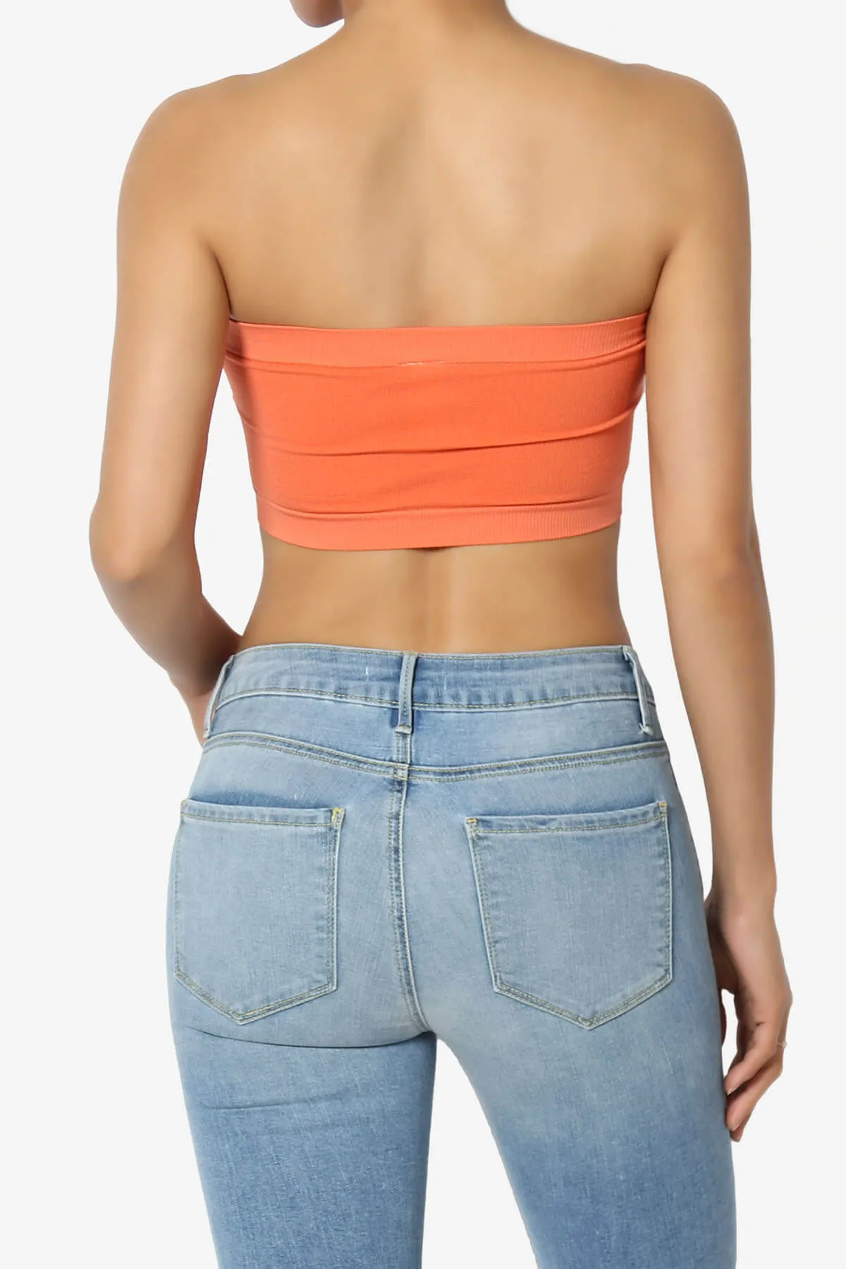 Candid Removable Pad Bandeau Bra Top