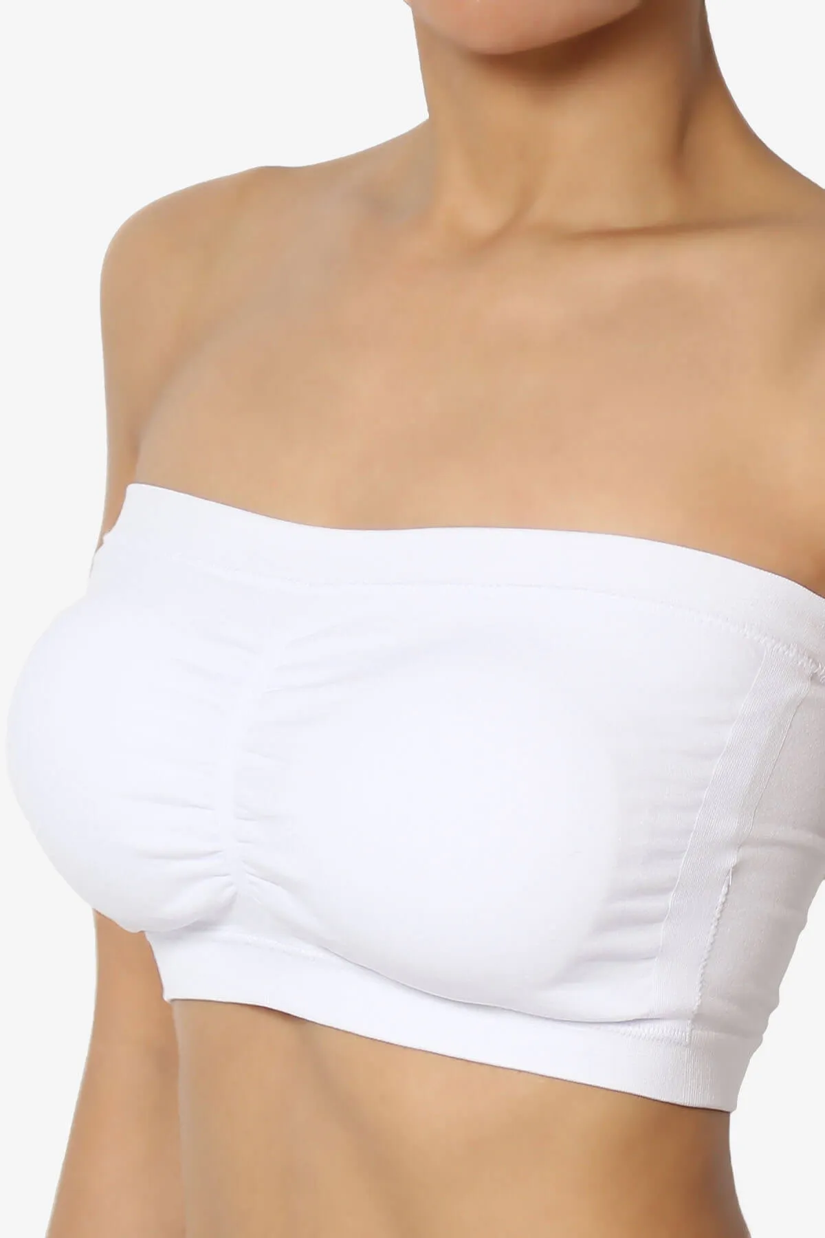 Candid Removable Pad Bandeau Bra Top