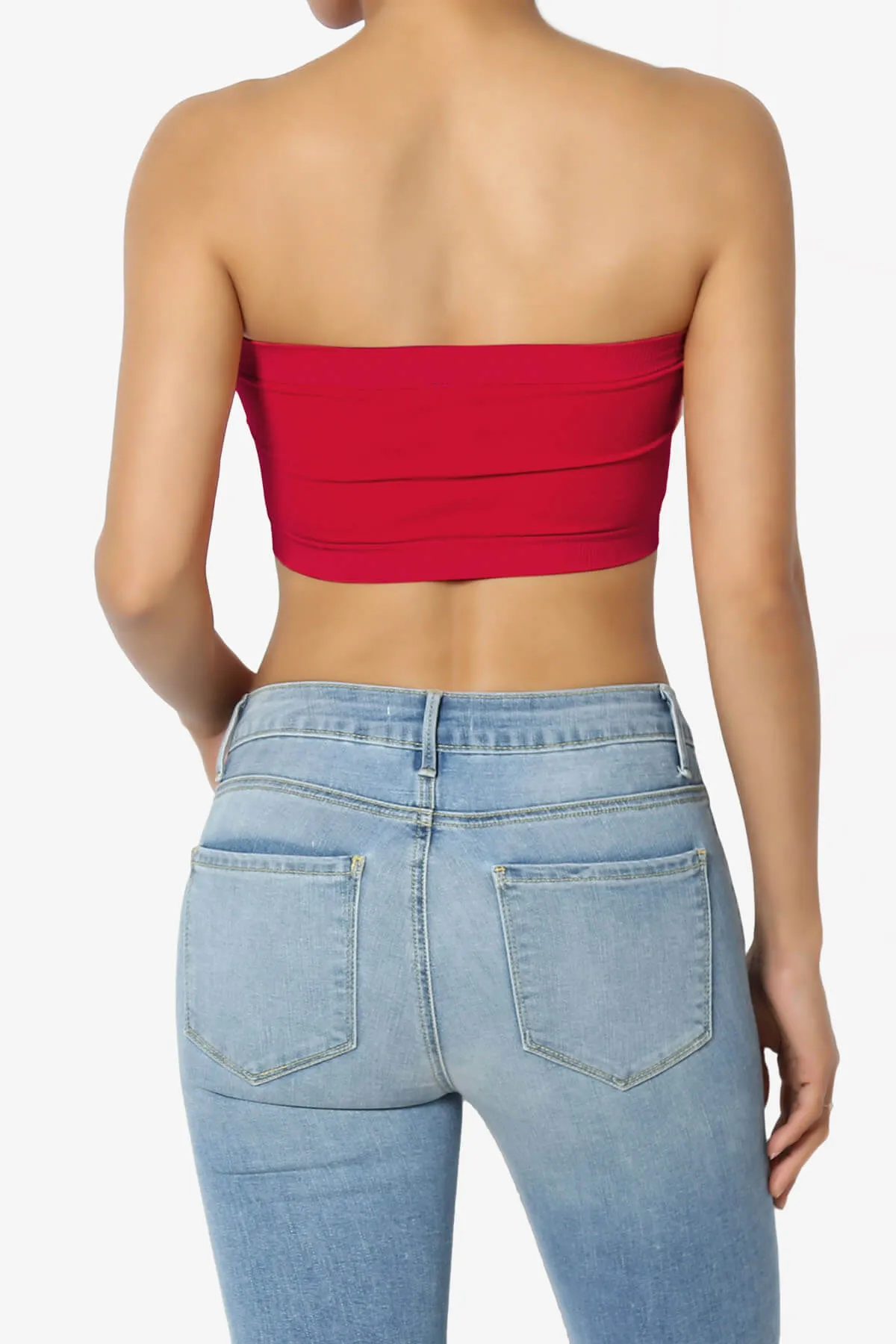 Candid Removable Pad Bandeau Bra Top