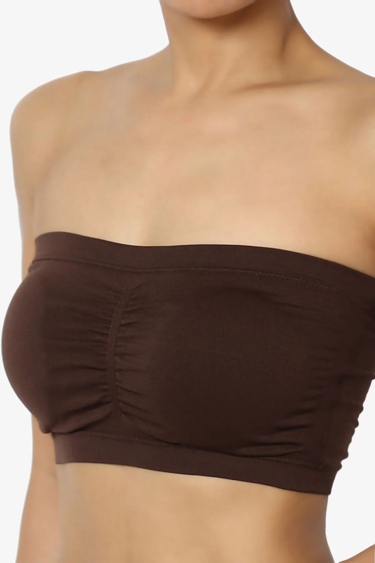 Candid Removable Pad Bandeau Bra Top
