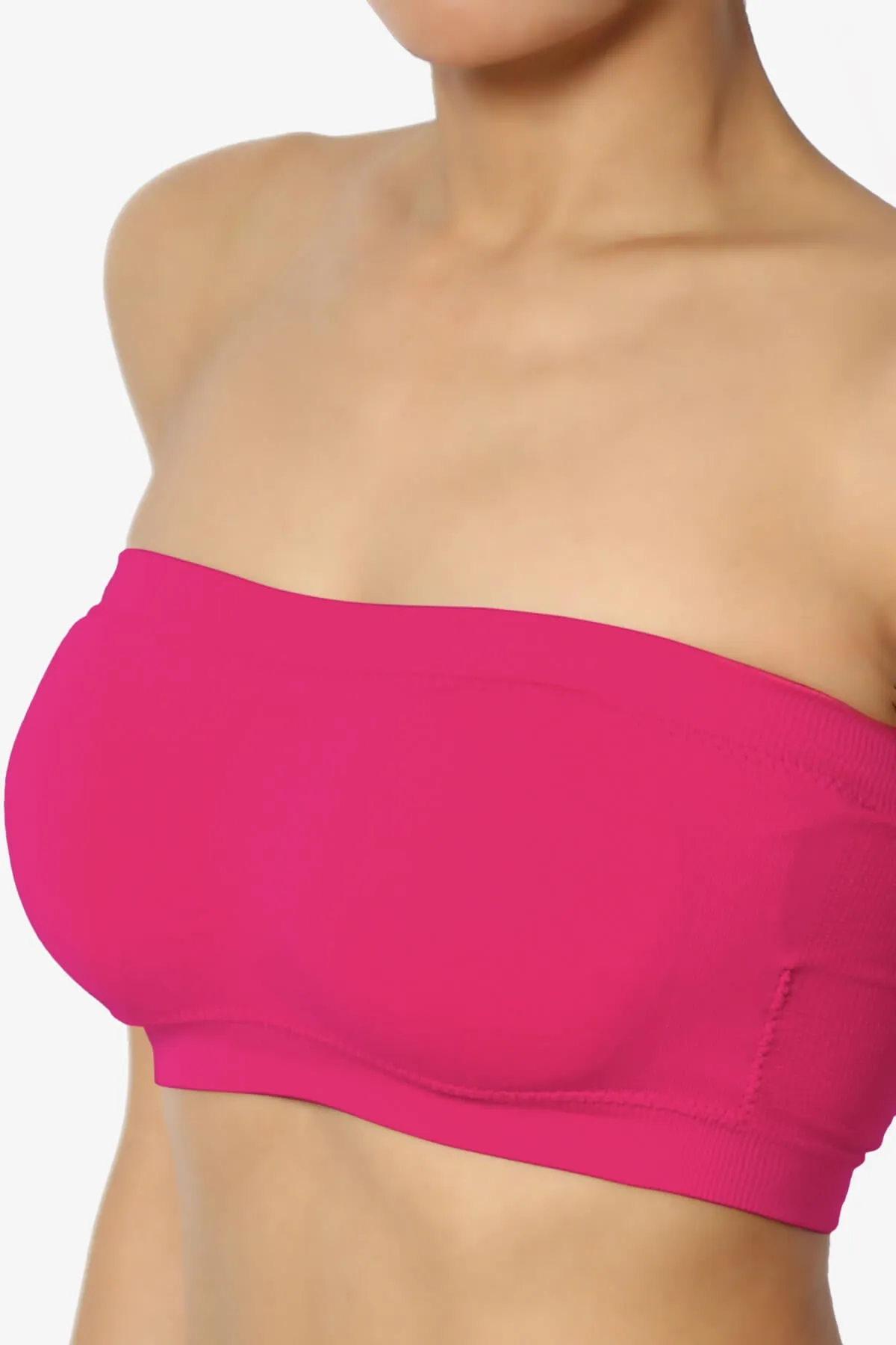 Candid Removable Pad Bandeau Bra Top