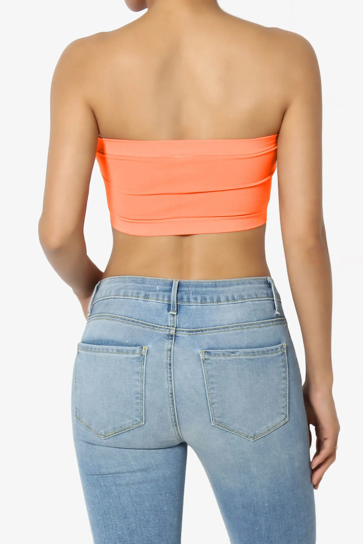 Candid Removable Pad Bandeau Bra Top